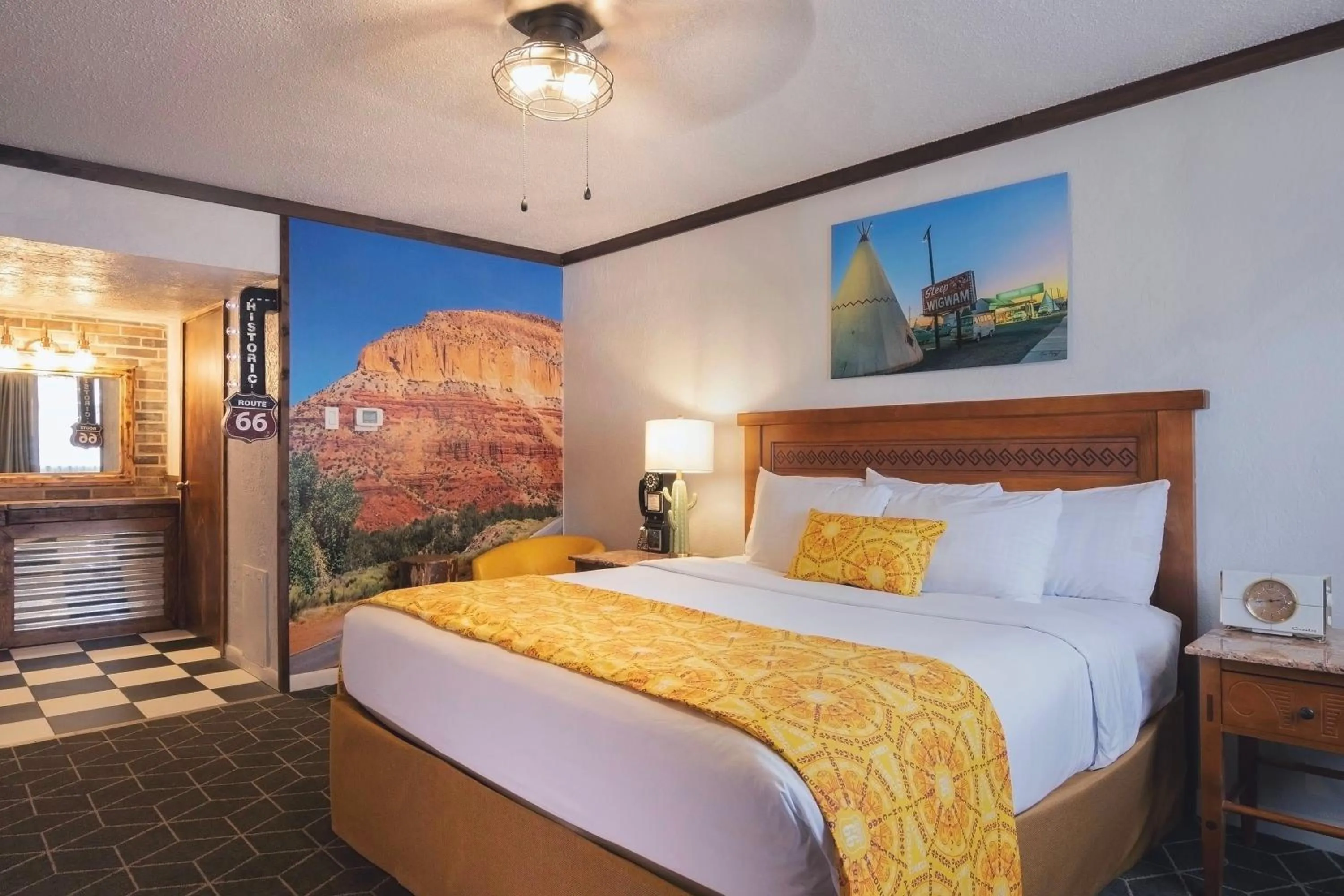 Bed in Hotel El Rancho