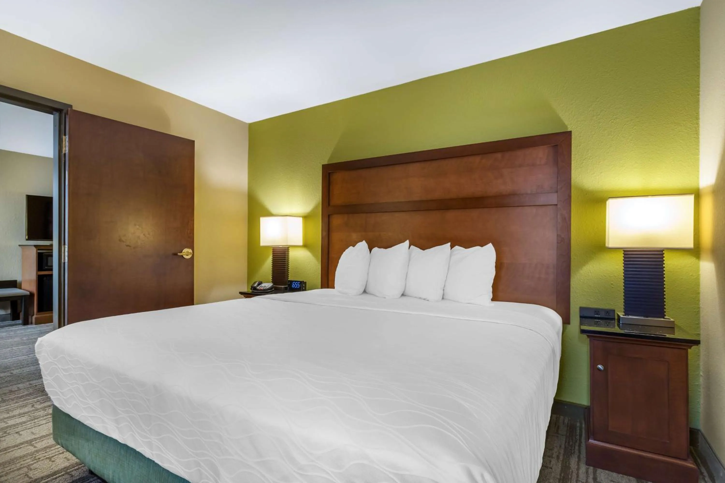 Photo of the whole room, Bed in Best Western Plus Houston Energy Corridor