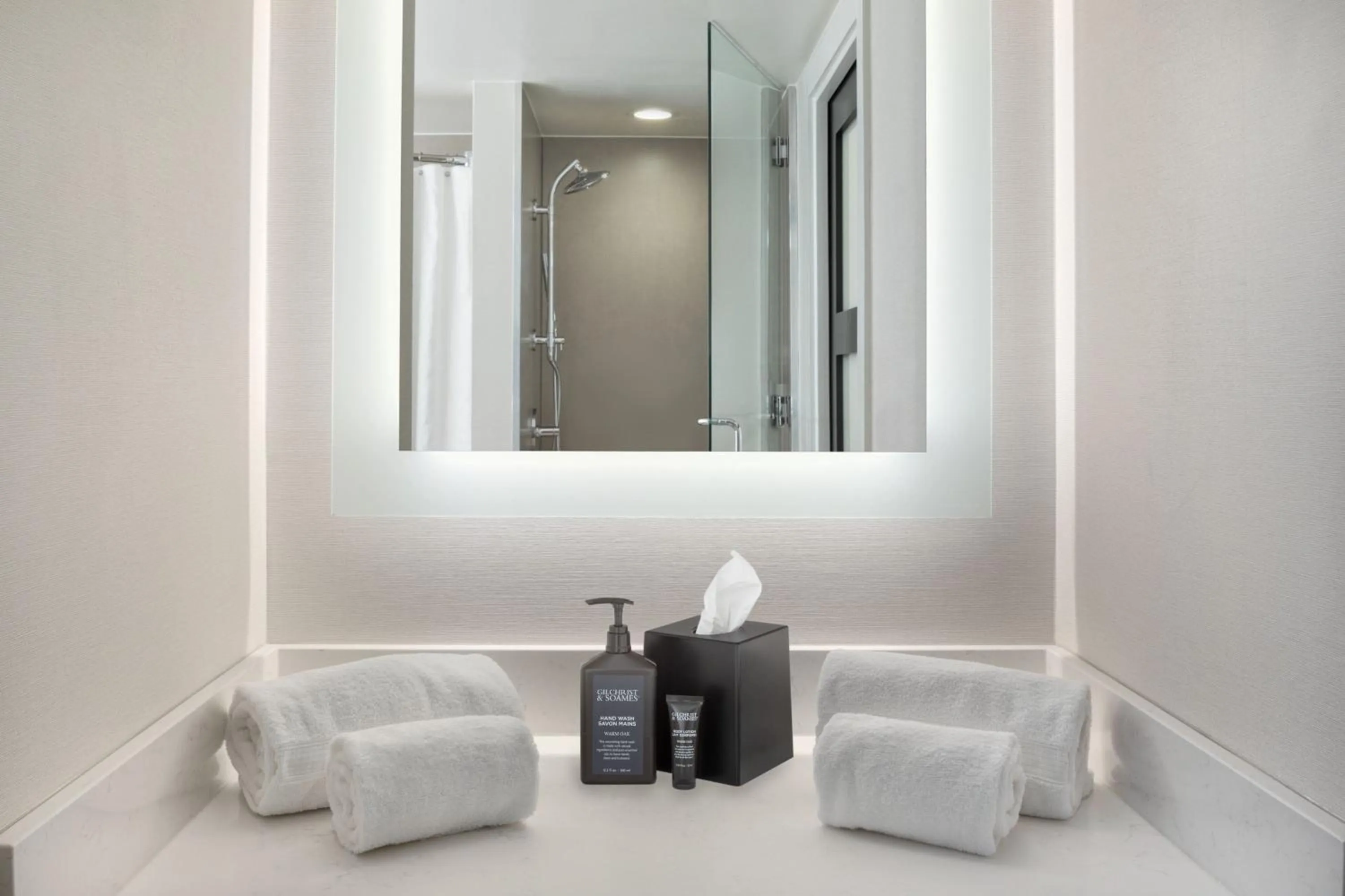 Bathroom in Sheraton Hotel Stonebriar