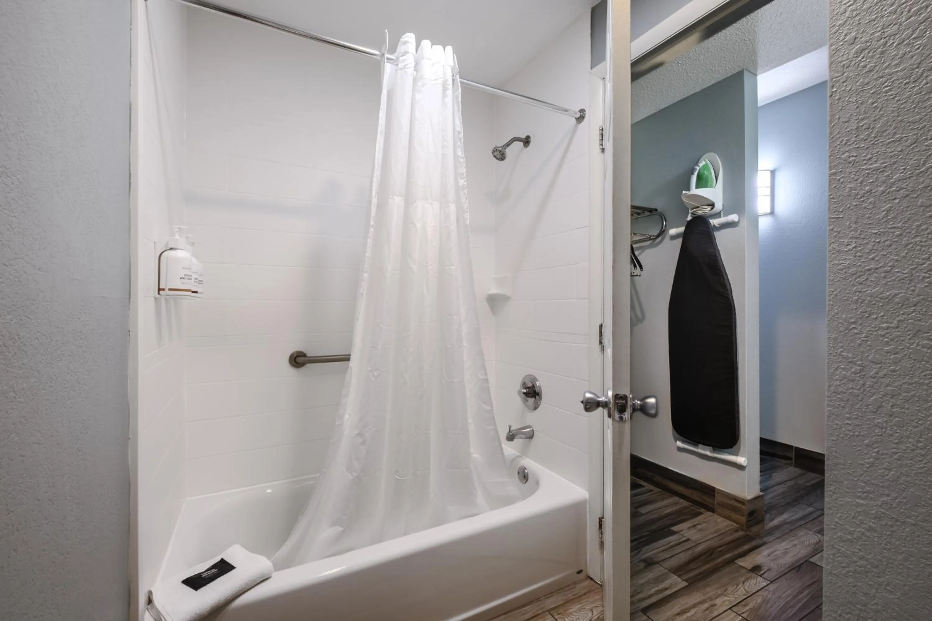 Shower in Baymont by Wyndham Louisville Airport South