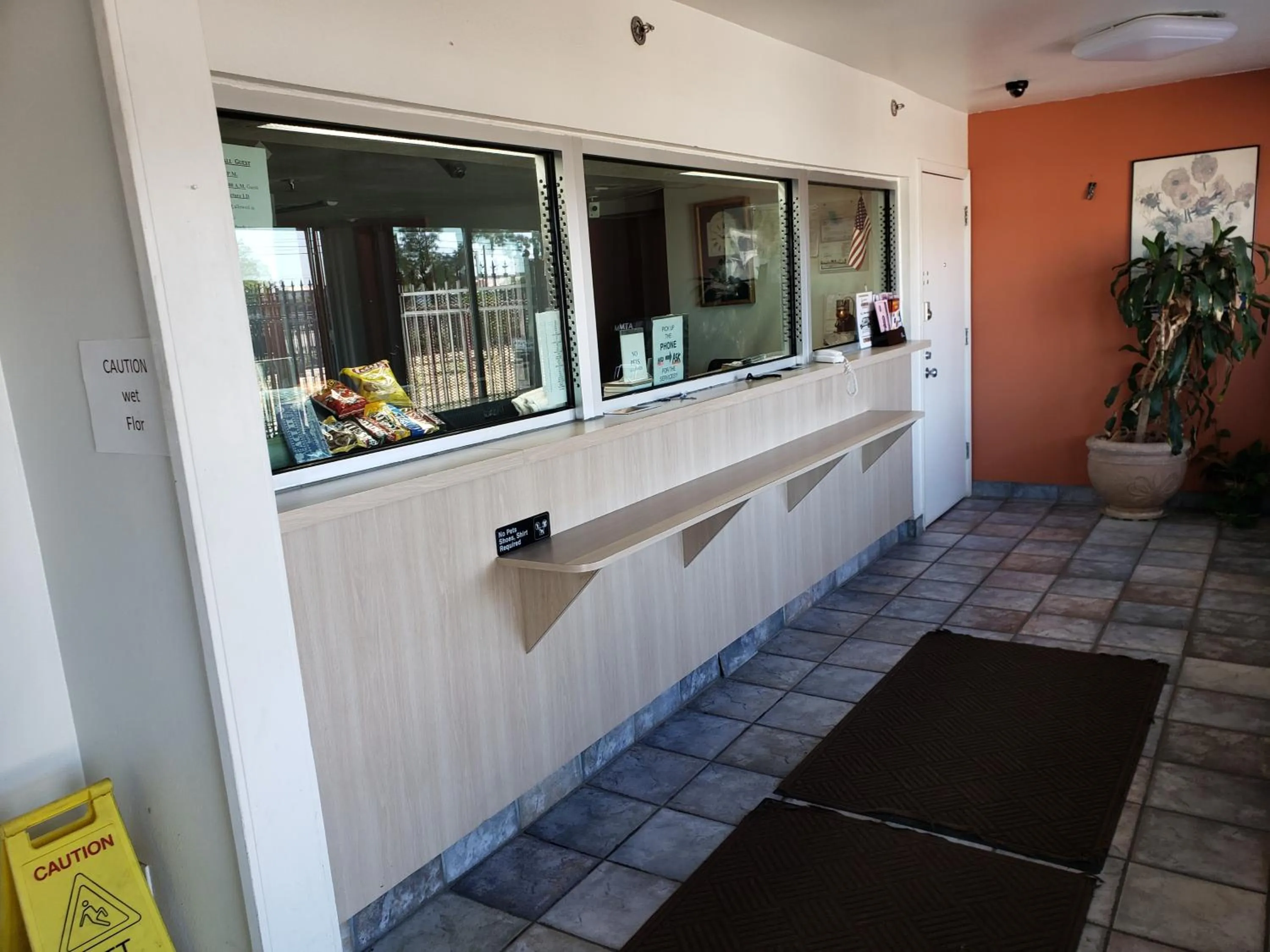 Lobby or reception in Super 7 Inn