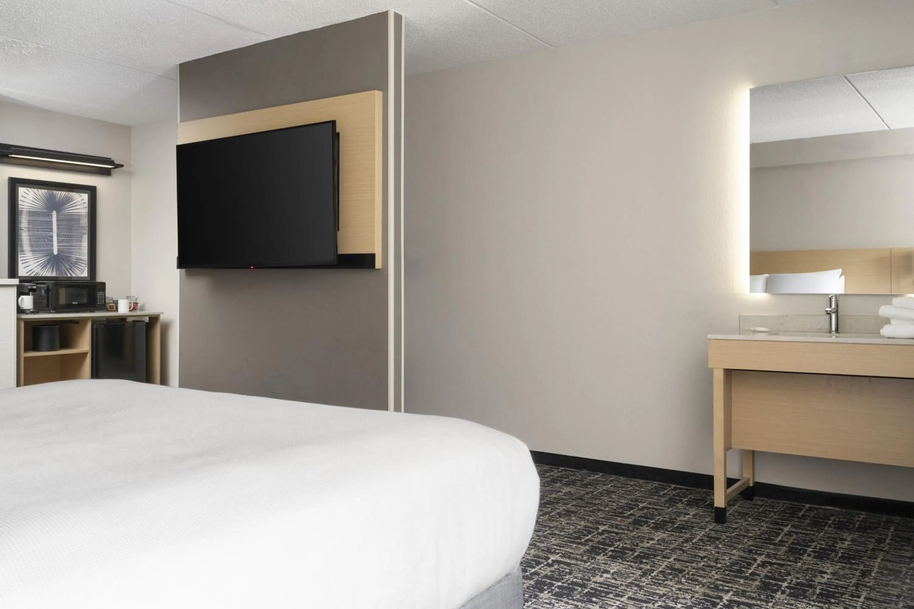 Bed in Hyatt Select Richmond Chester