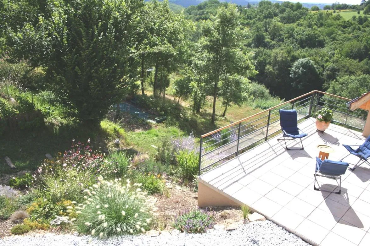 Balcony/Terrace in Chambre d'hôtes La Dentalie