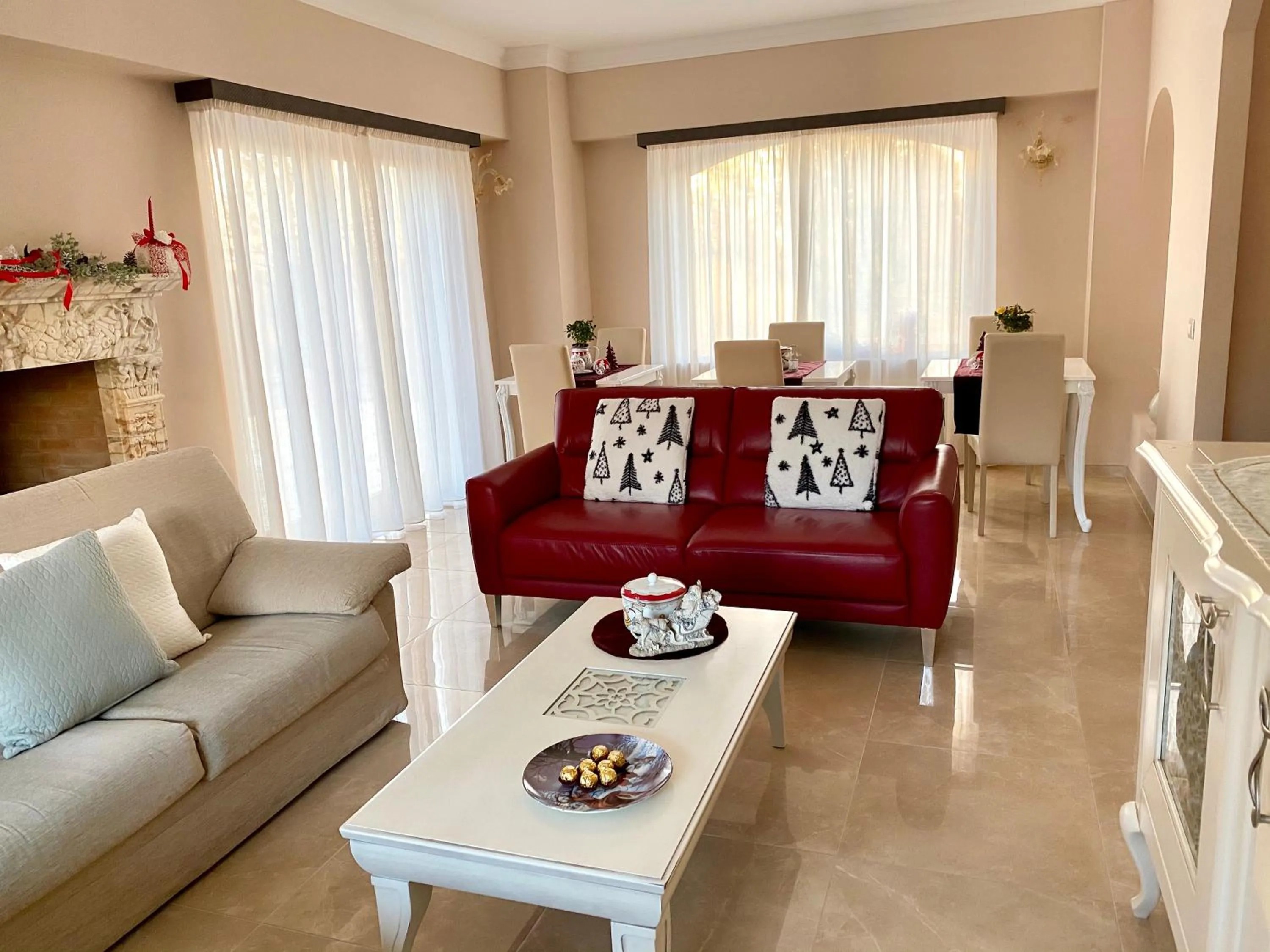 Living room in Il Castellaccio Bed & Breakfast