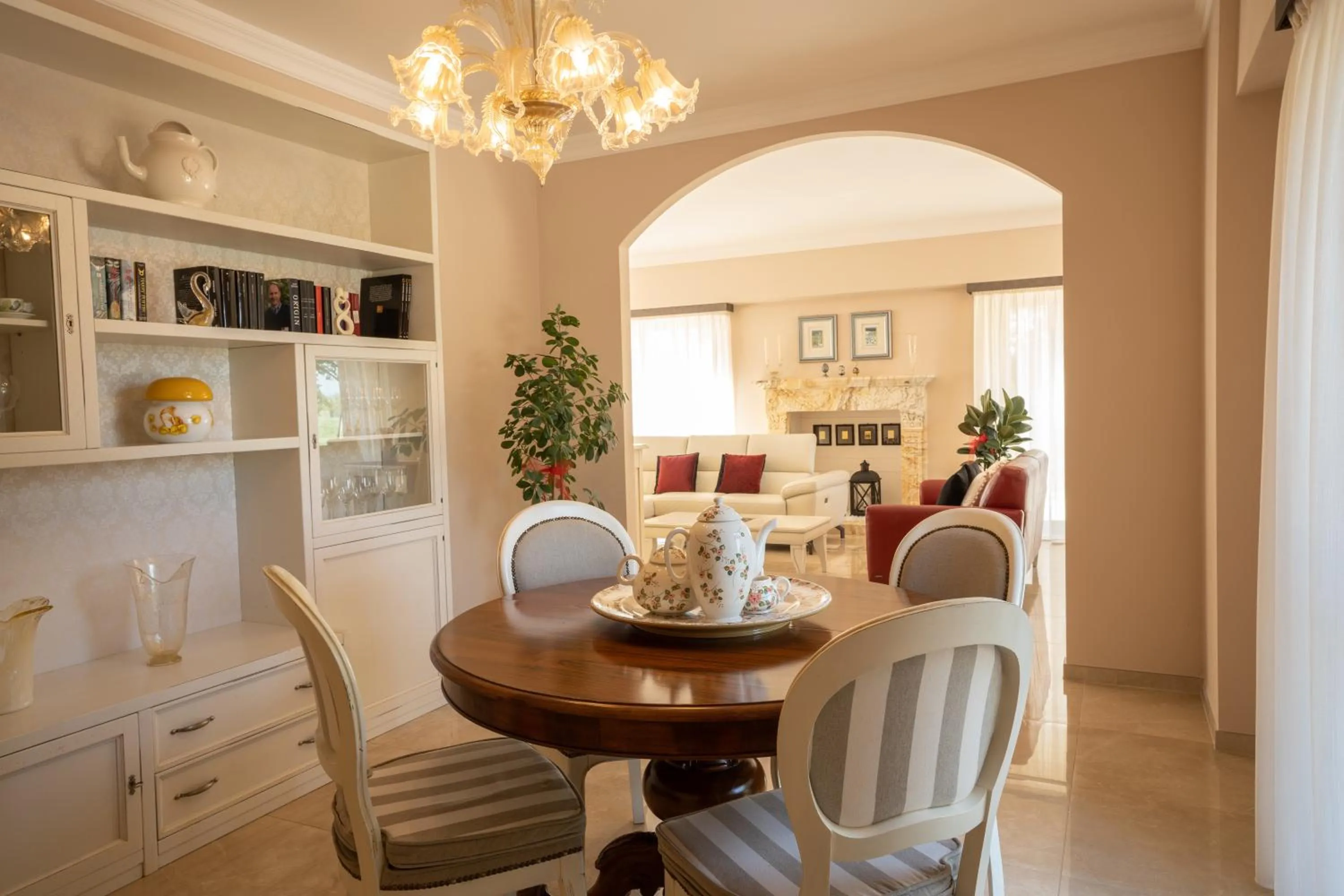 Communal lounge/ TV room in Il Castellaccio Bed & Breakfast