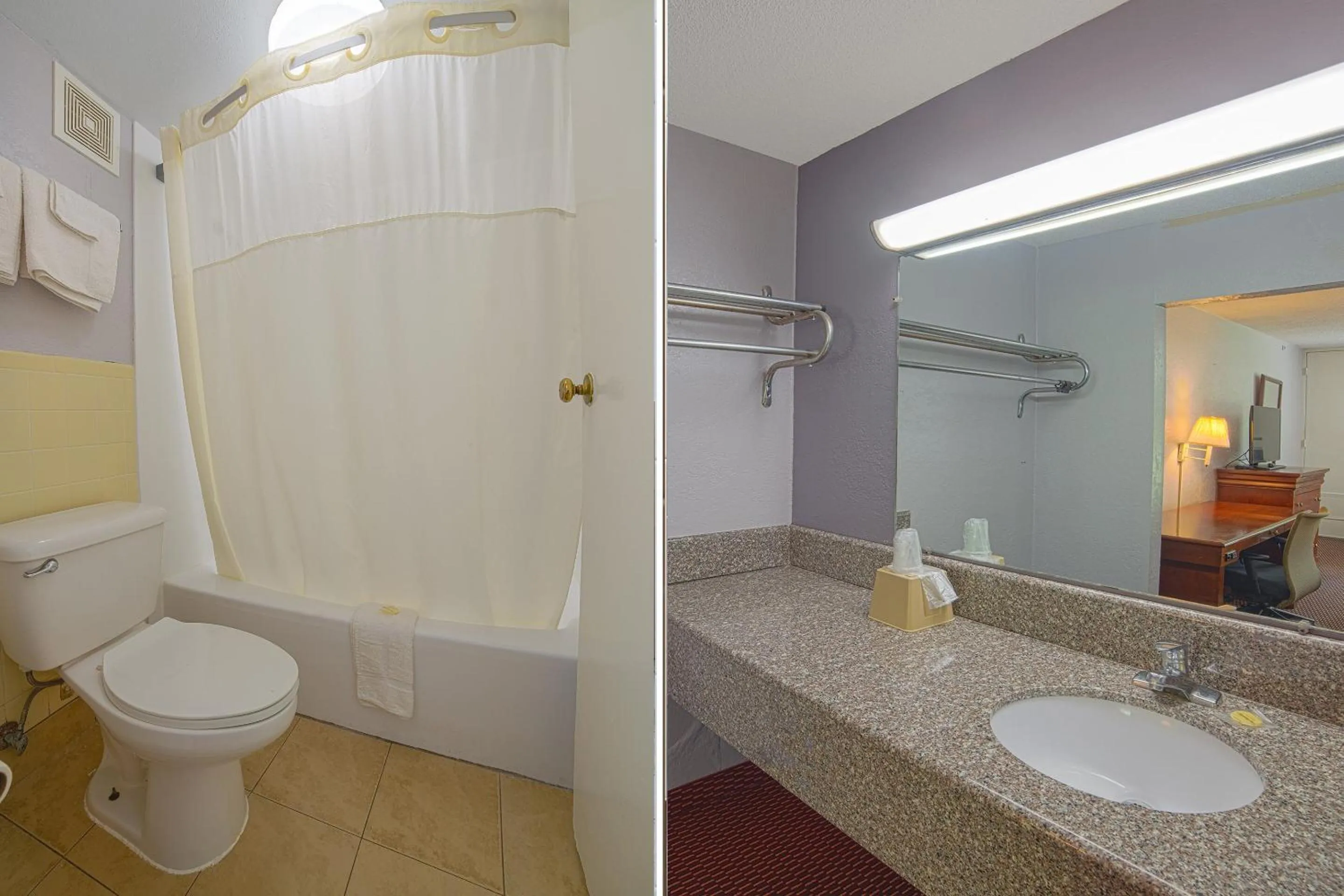 Bathroom in Masters Inn Selma Smithfield I-95 By OYO