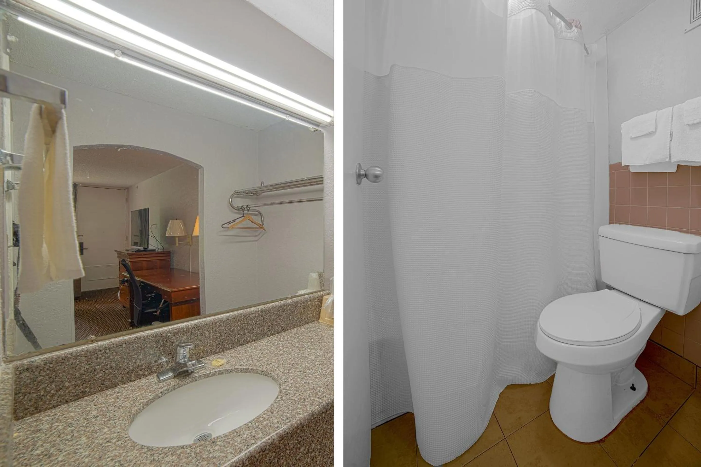 Bathroom in Masters Inn Selma Smithfield I-95 By OYO