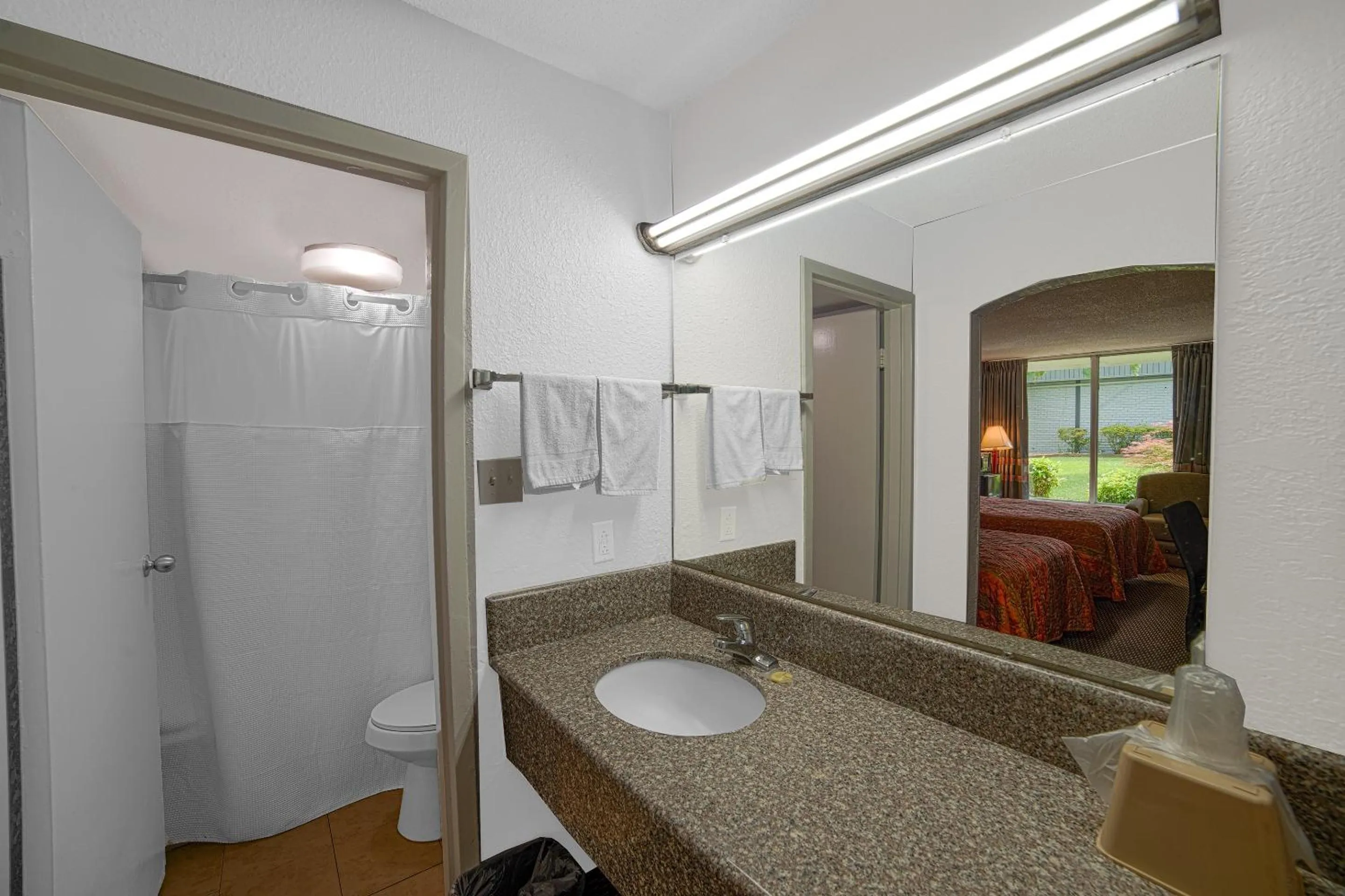 Bathroom in Masters Inn Selma Smithfield I-95 By OYO