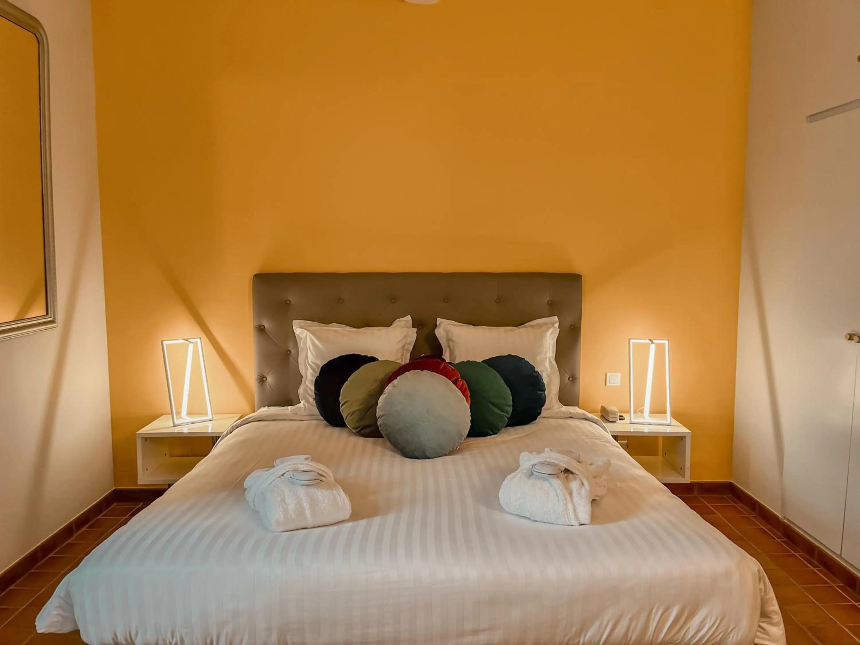 Bed in Hôtel Le Château Fort de Sedan