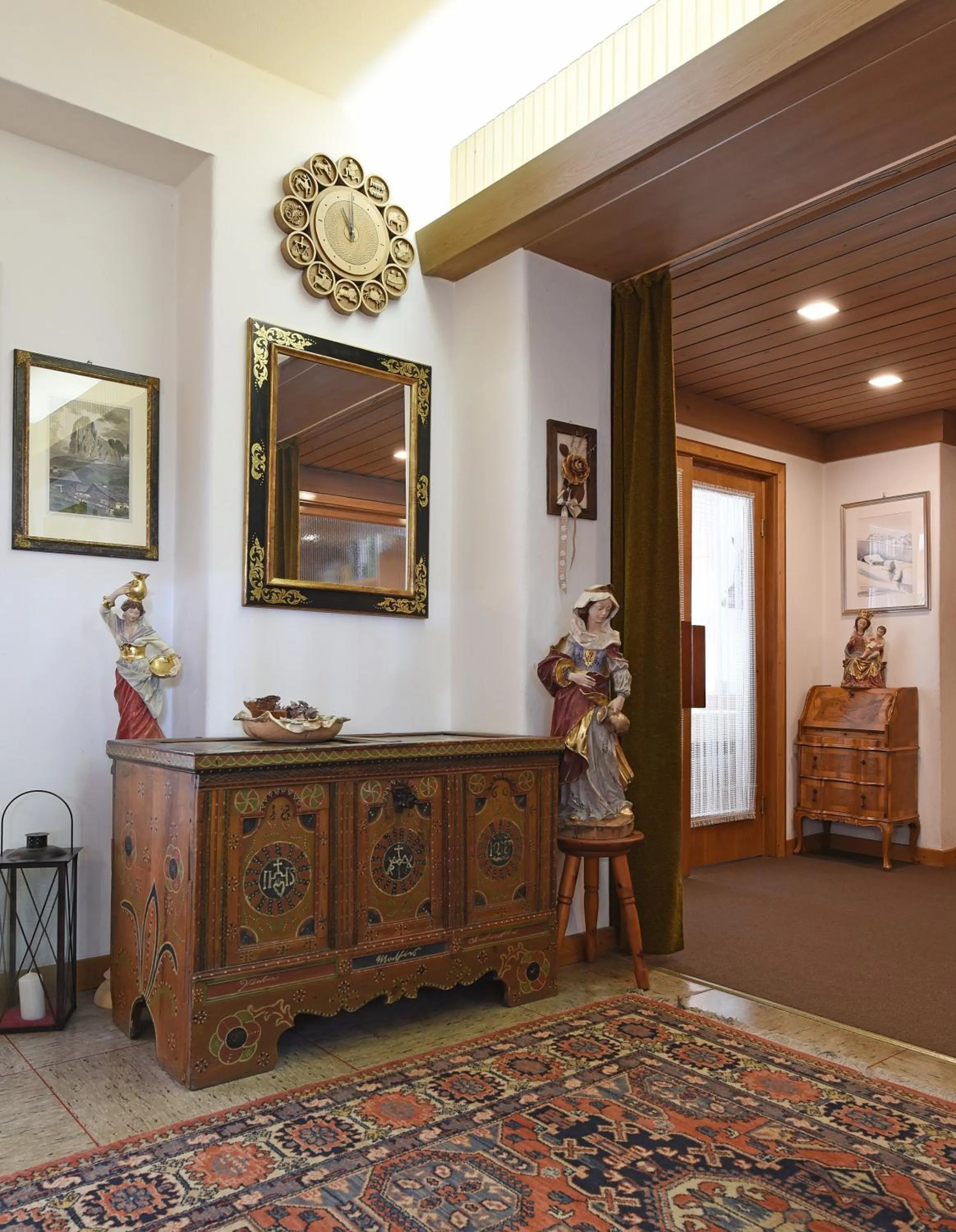 Lobby or reception in Hotel Garni Vanadis