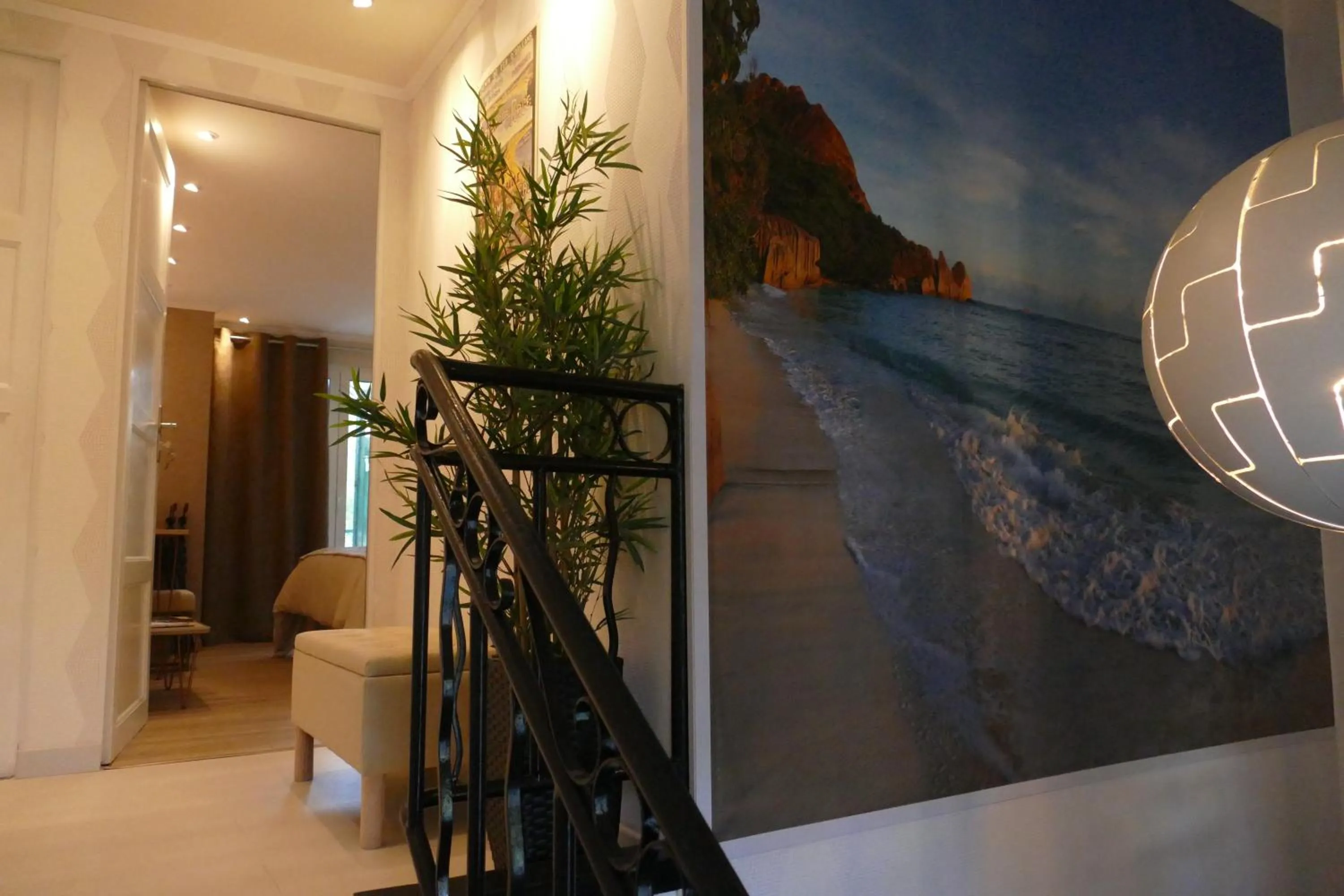 Decorative detail in Villa Les Quatre Vents