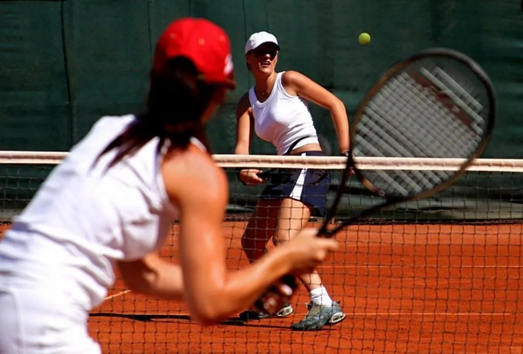 Tennis court in Villa Les Quatre Vents