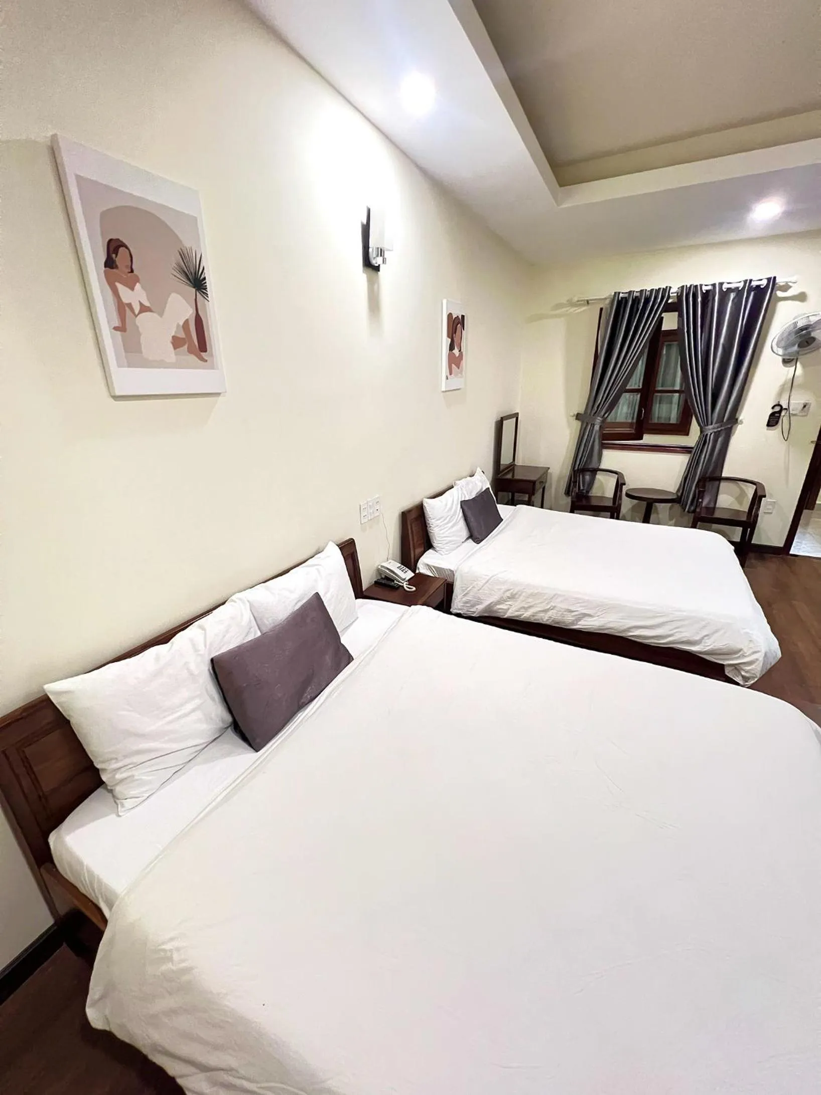 Bed in Le Grey Dalat Hotel