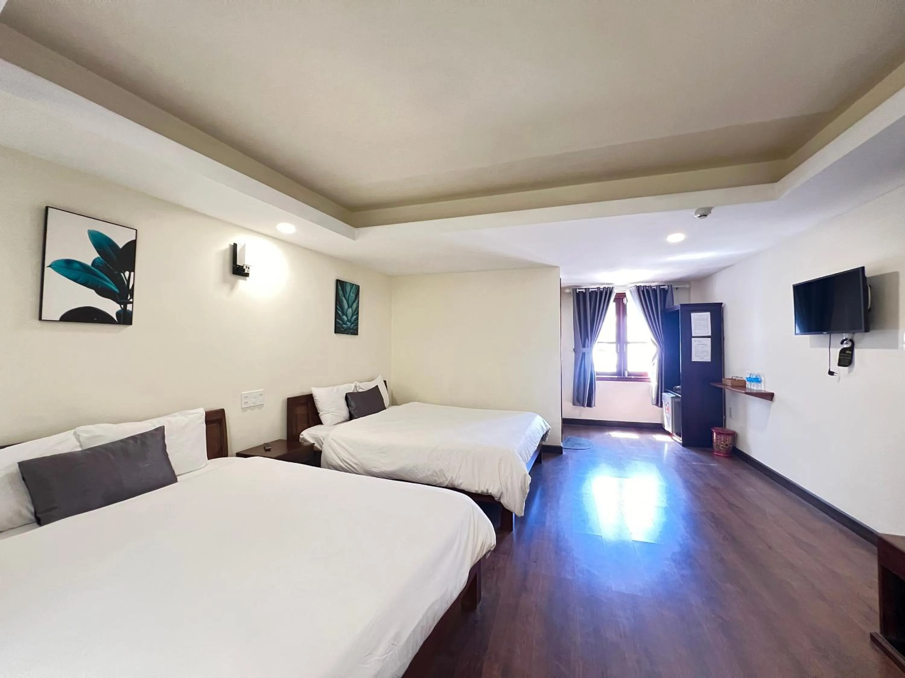 Bed in Le Grey Dalat Hotel