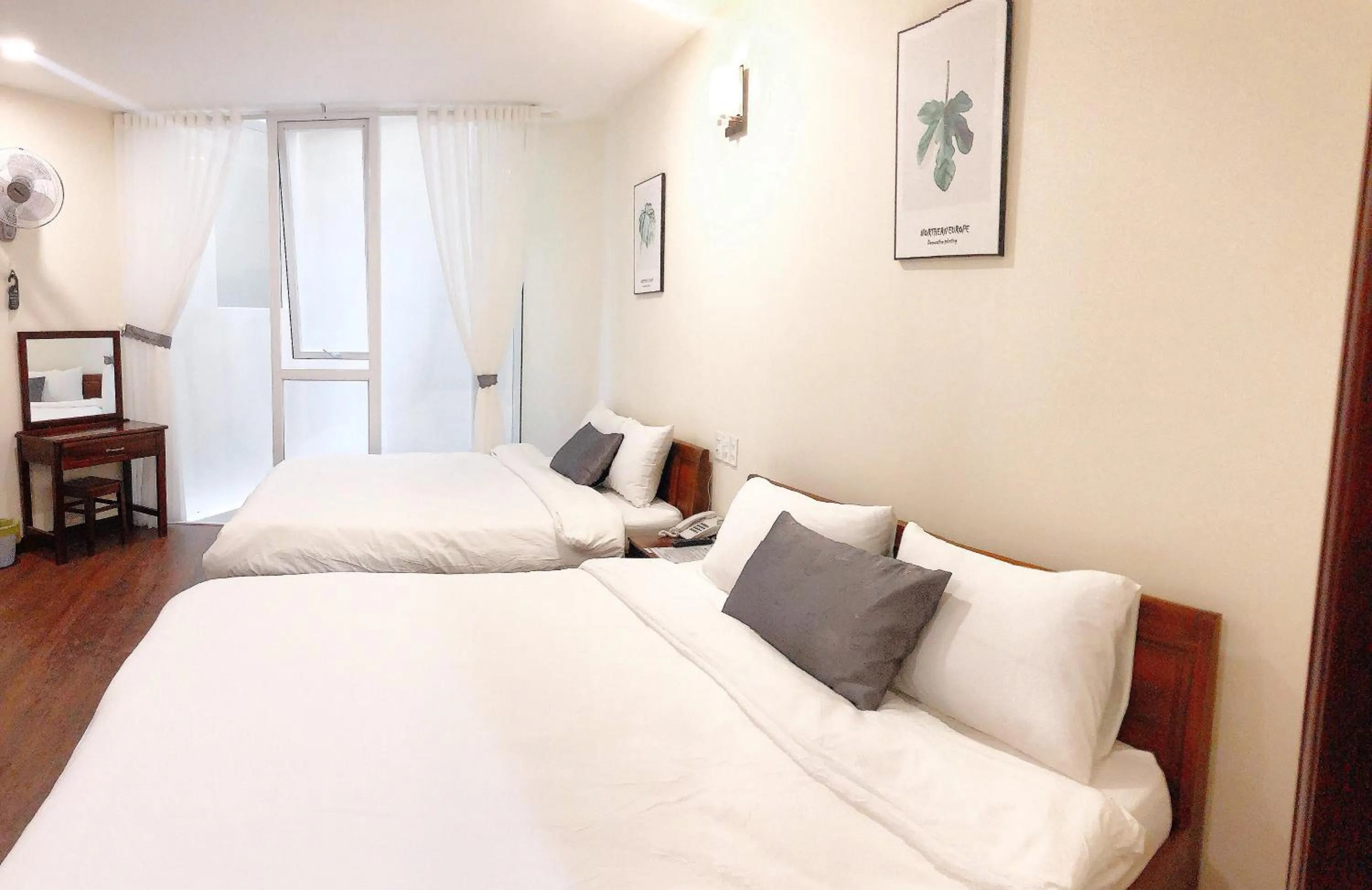 Bed in Le Grey Dalat Hotel