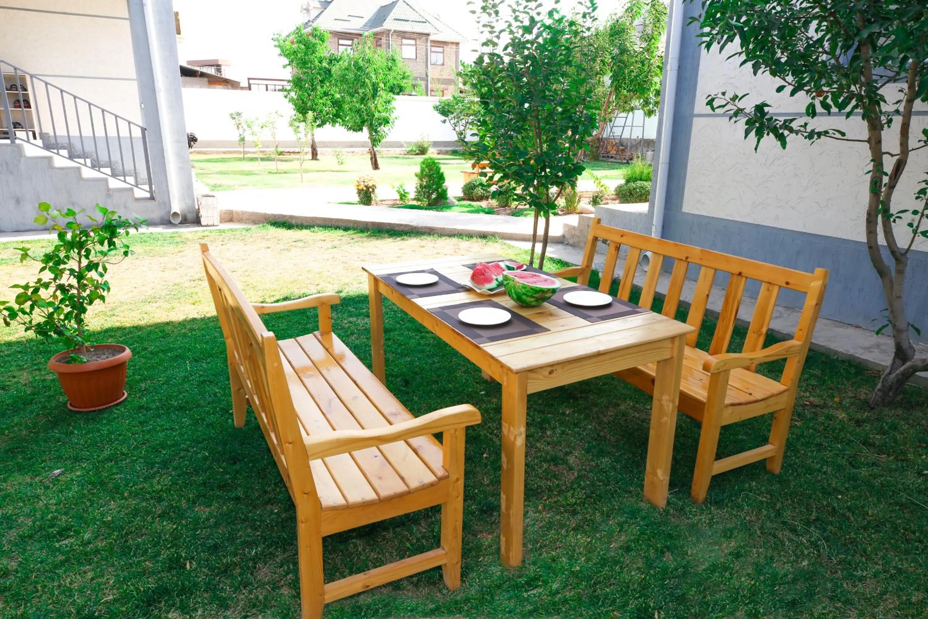 Patio in Hotel Good Night