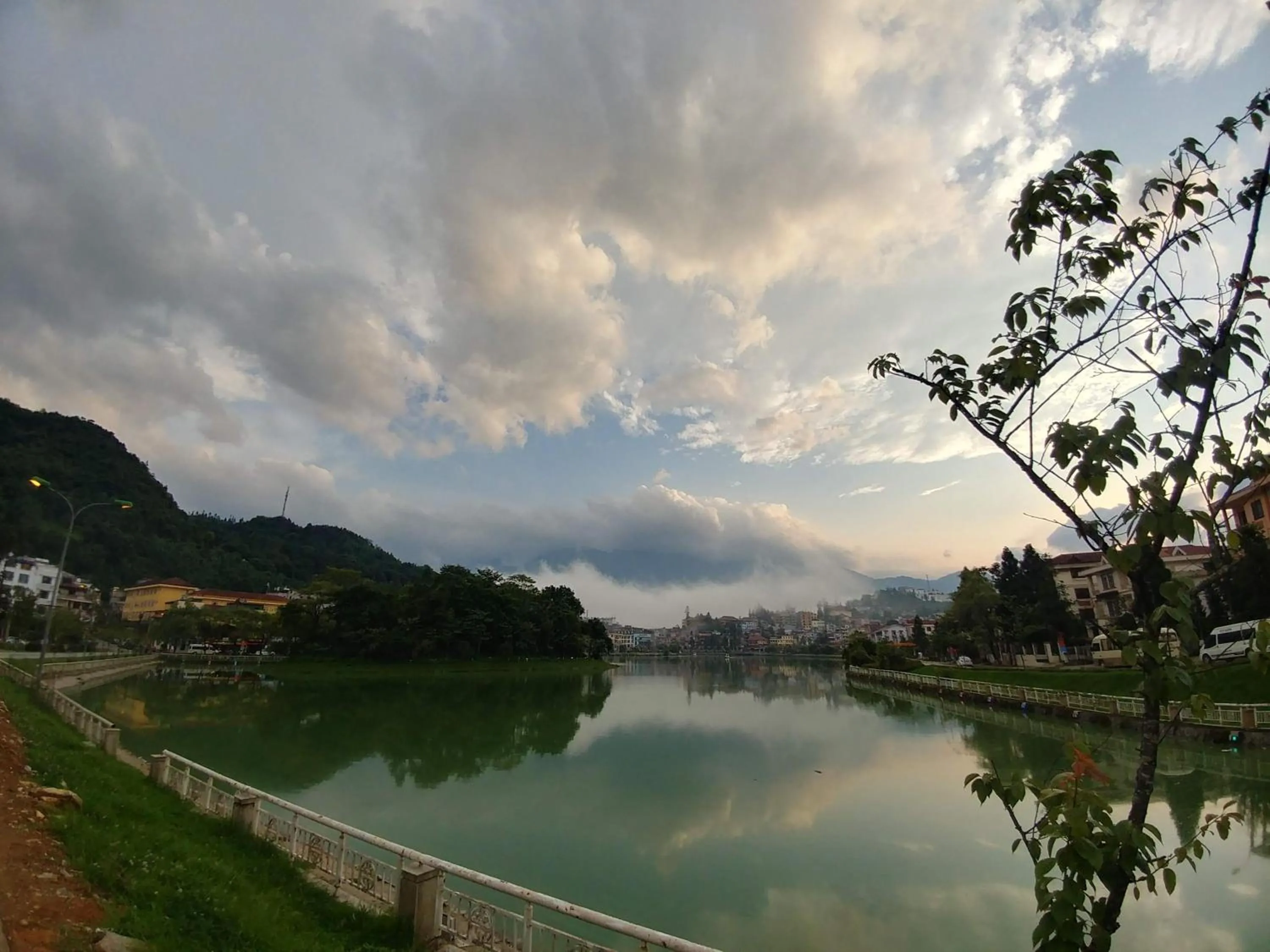 Natural landscape in Flaco Hostel Sapa