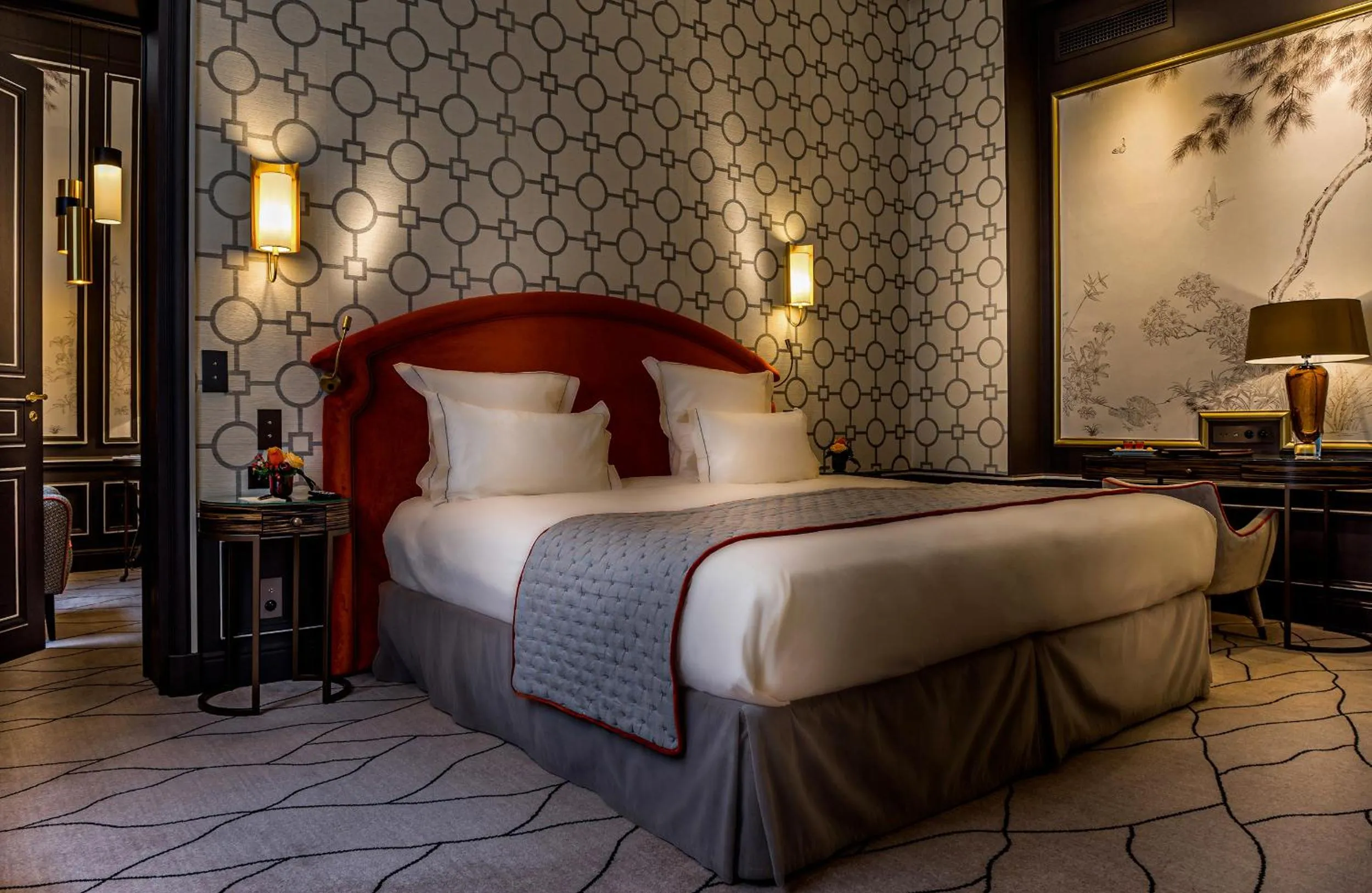 Bed in Hotel Westminster