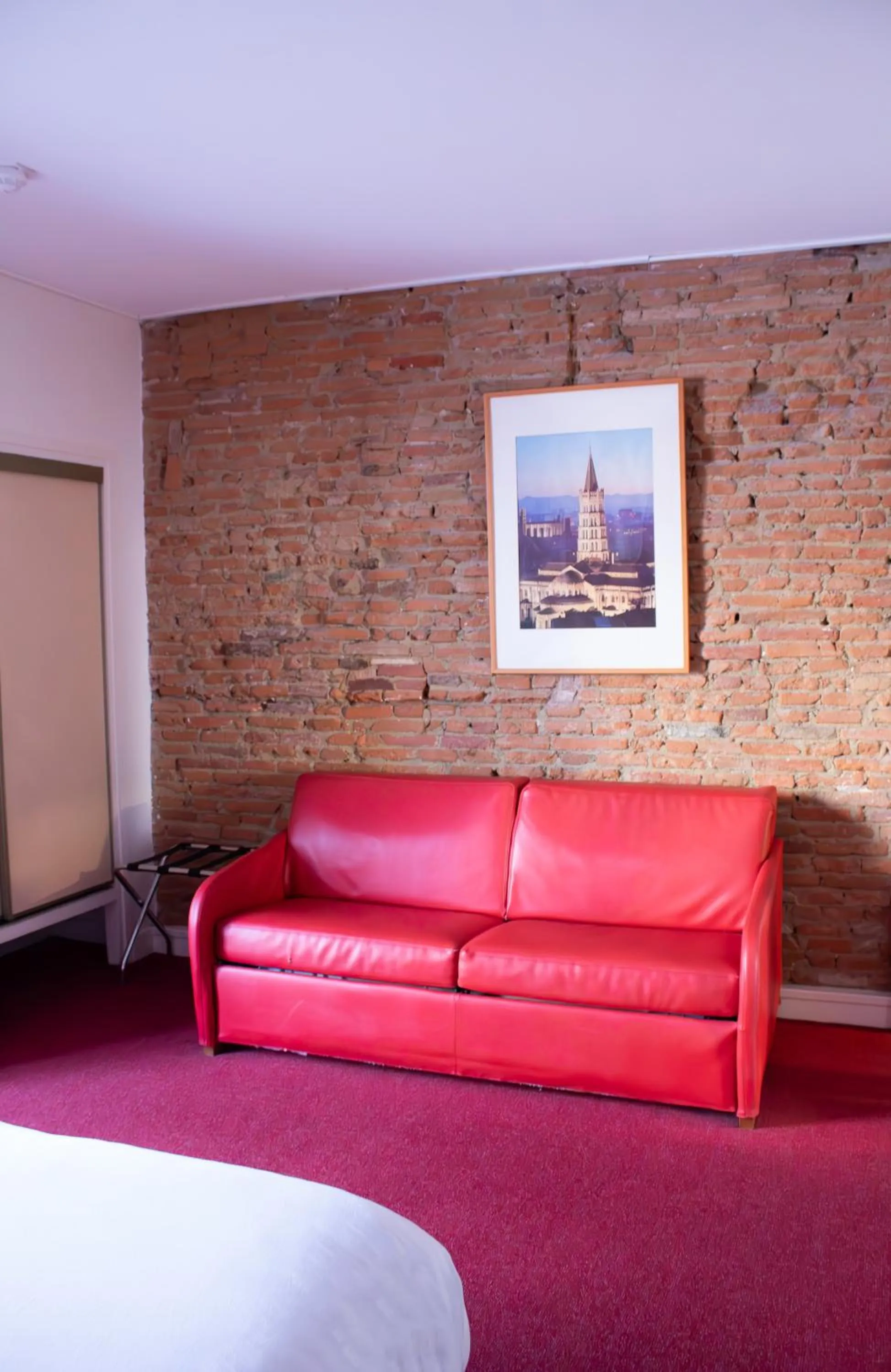 Living room in Le Clocher de Rodez Centre Gare