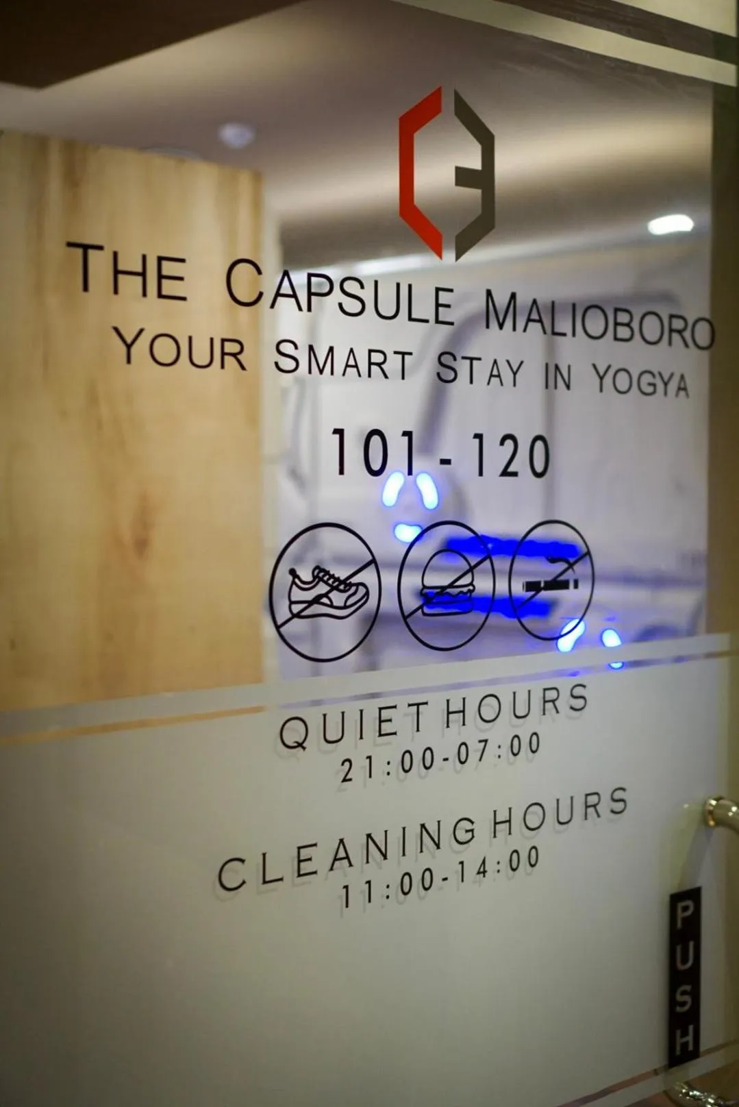 Area and facilities in The Capsule Malioboro
