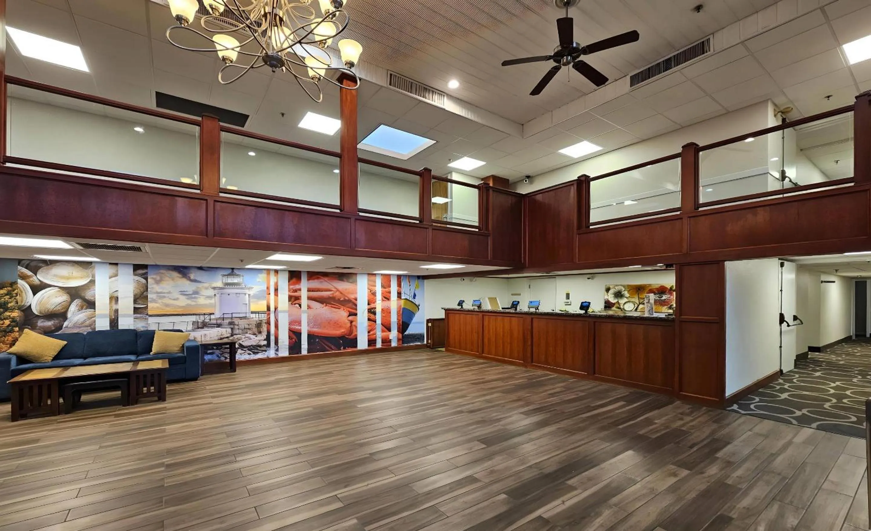 Lobby or reception in Germaine Inn South Portland