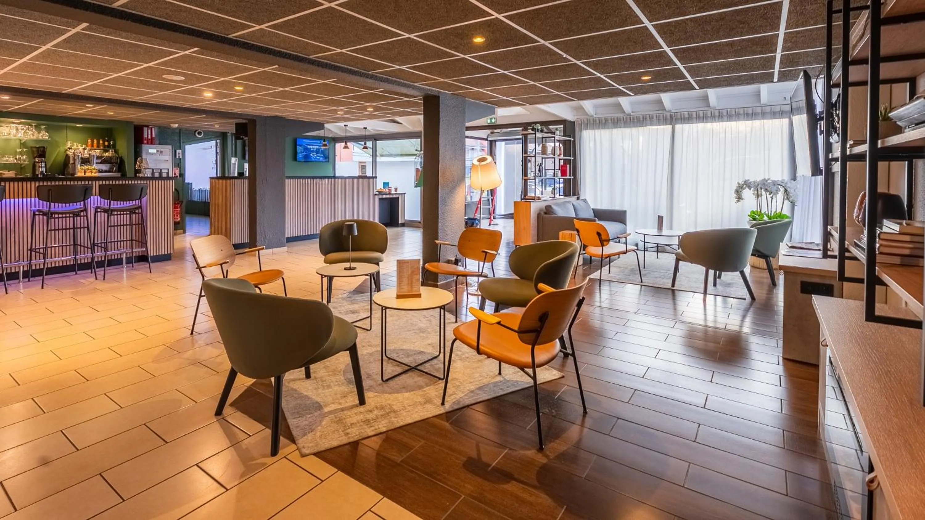 TV and multimedia in Campanile NATURE - Bordeaux Lac