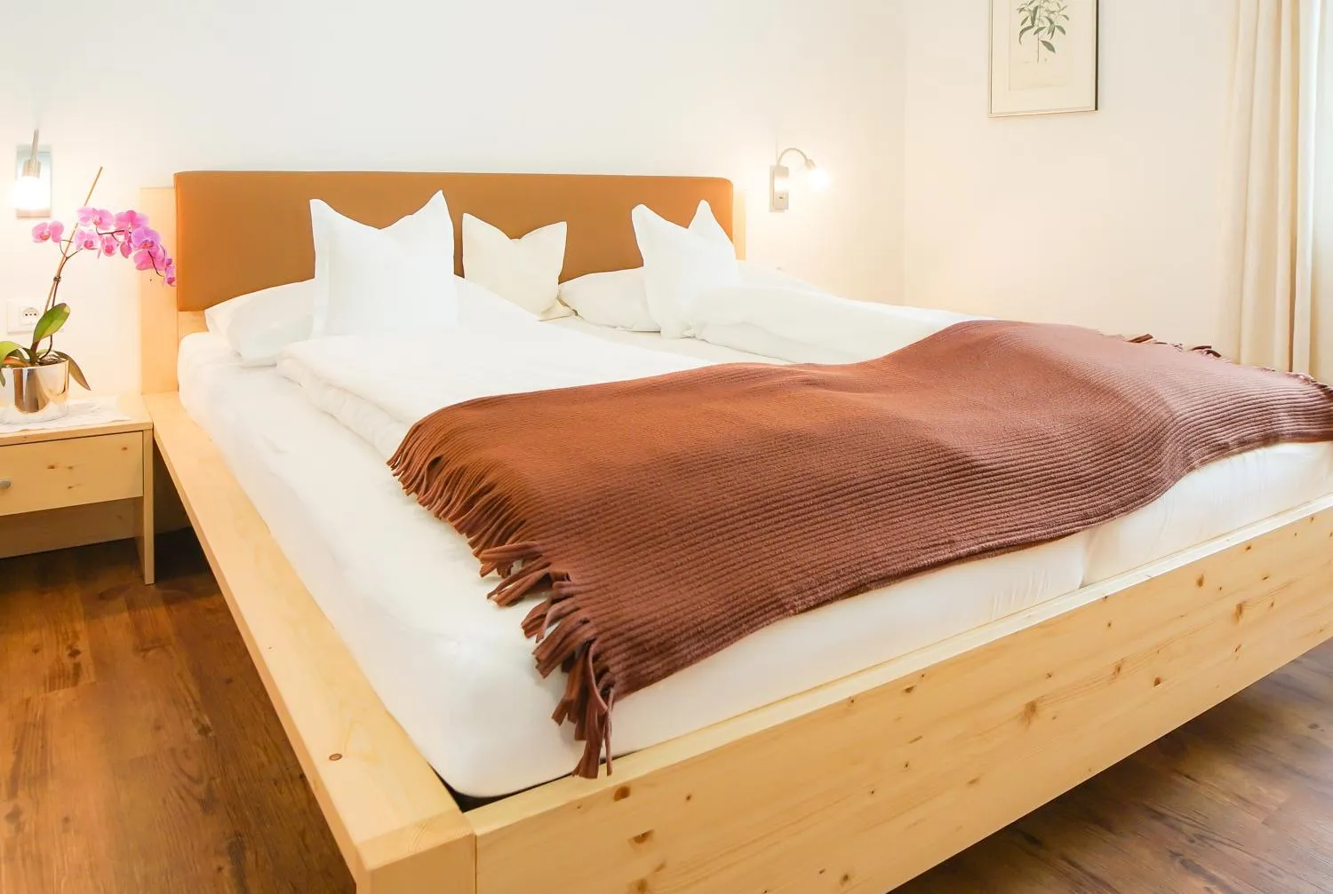 Bed in Gästehaus Seitzhof
