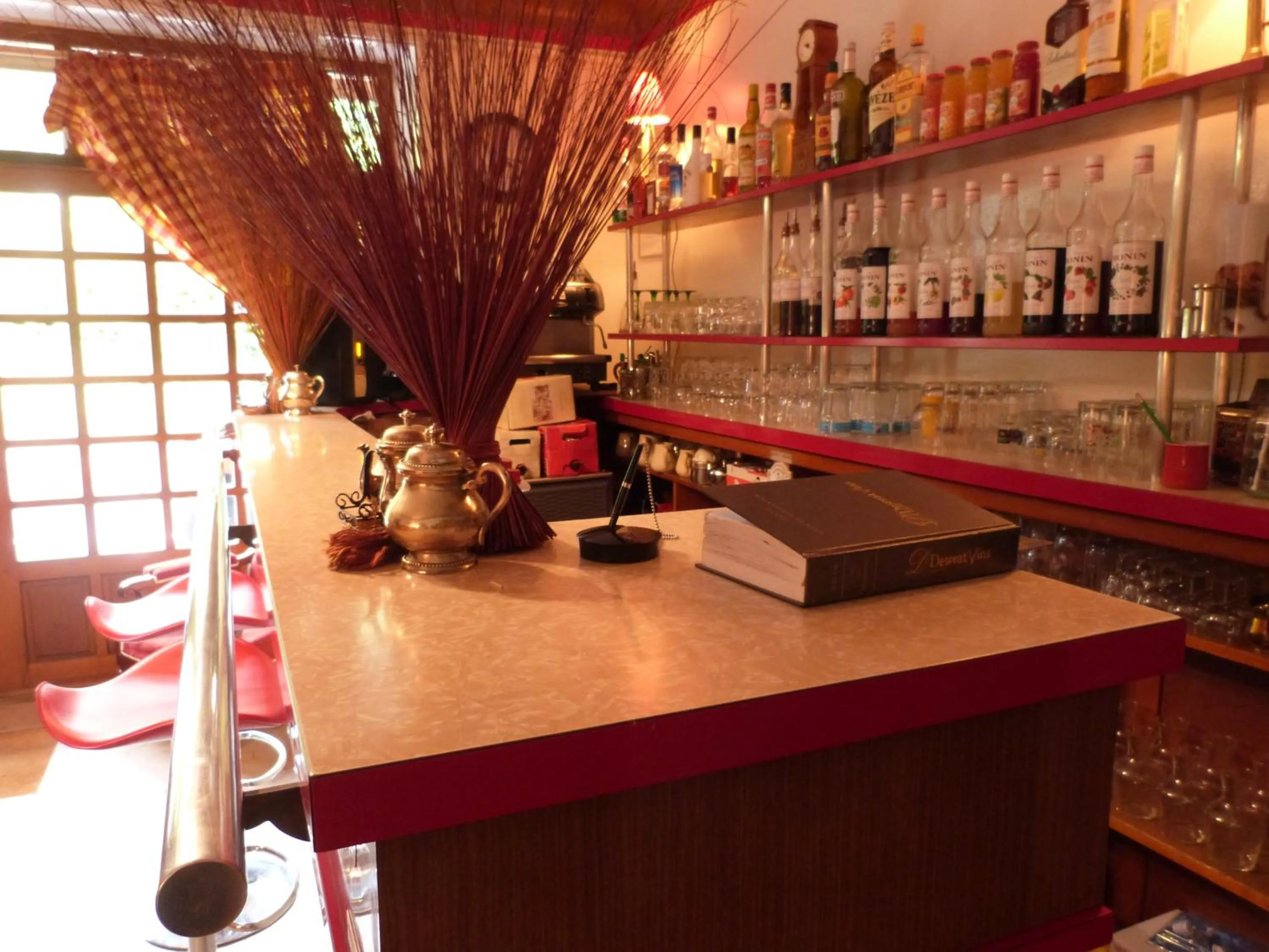 Lounge or bar in Relais d'Auvergne