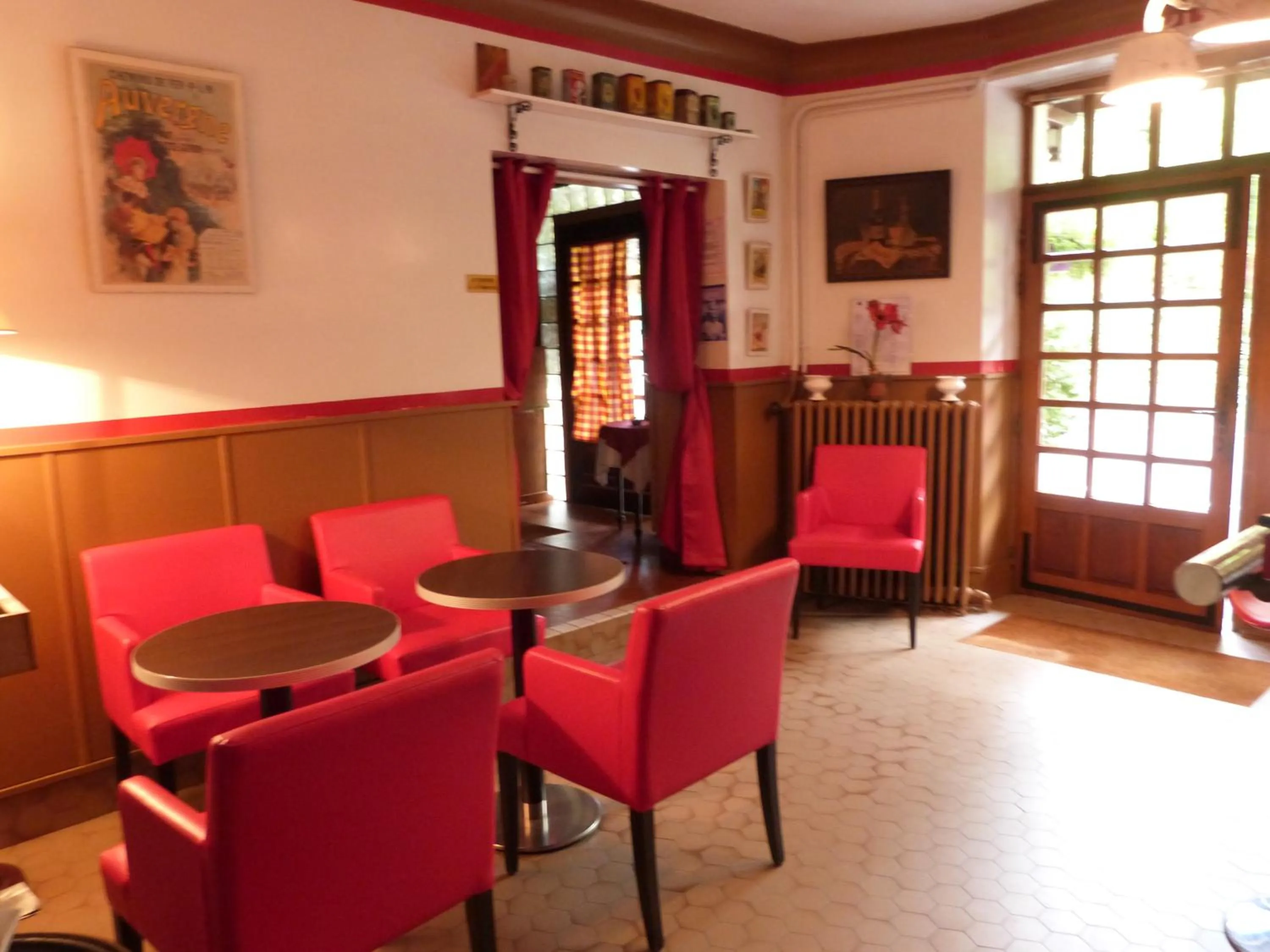 Lobby or reception in Relais d'Auvergne