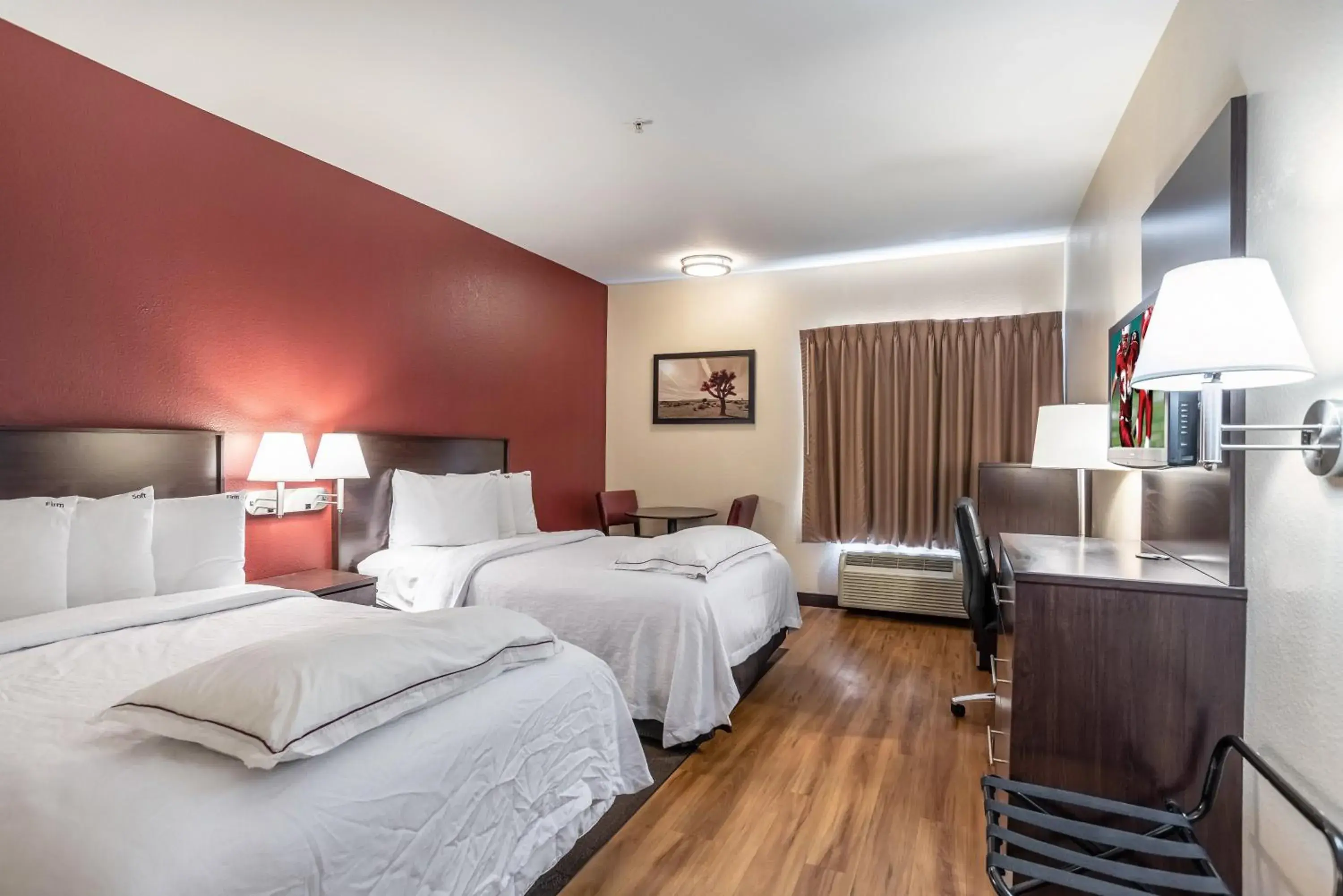Premium Room with Two Double Beds Smoke Free (Upgraded Bedding & Snack) - single occupancy in Red Roof Inn PLUS+ El Paso East Premium Room with Two Double Beds Smoke Free (Upgraded Bedding & Snack) - single occupancy in Red Roof Inn PLUS+ El Paso East