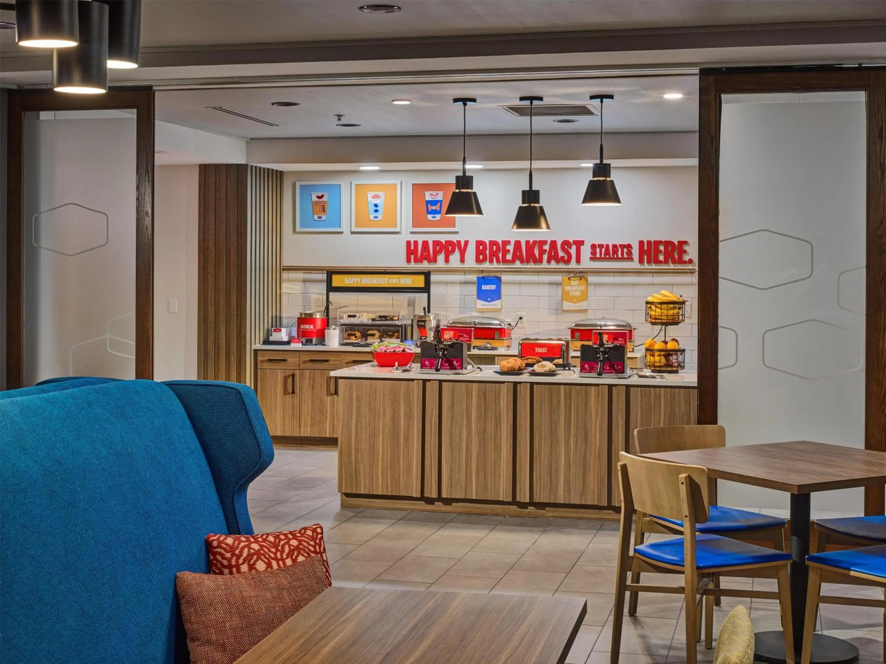 Breakfast in Hampton Inn Pigeon Forge