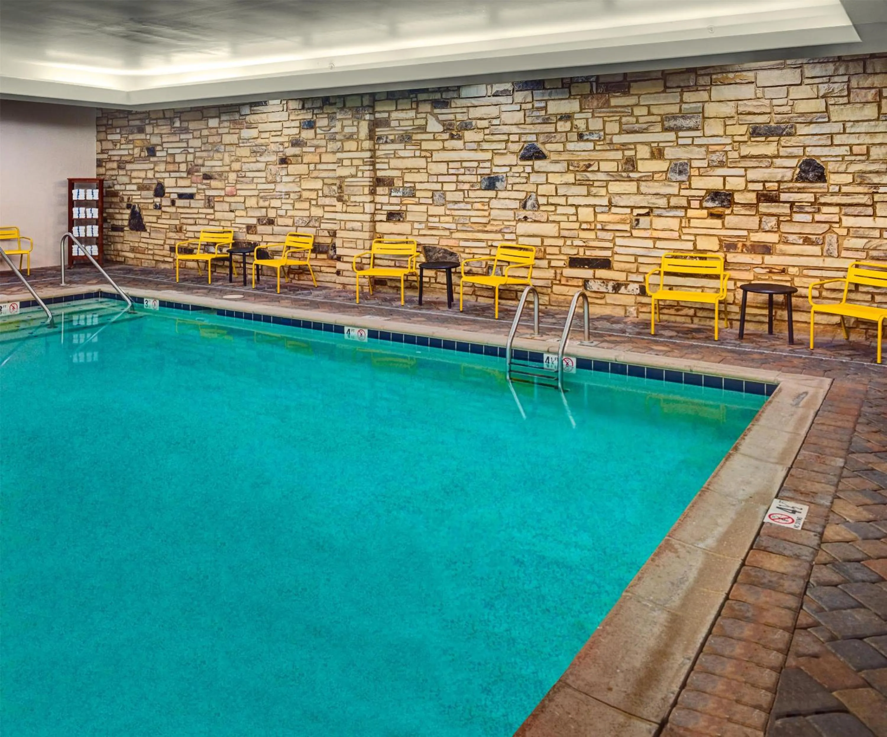 Pool view in Hampton Inn Pigeon Forge