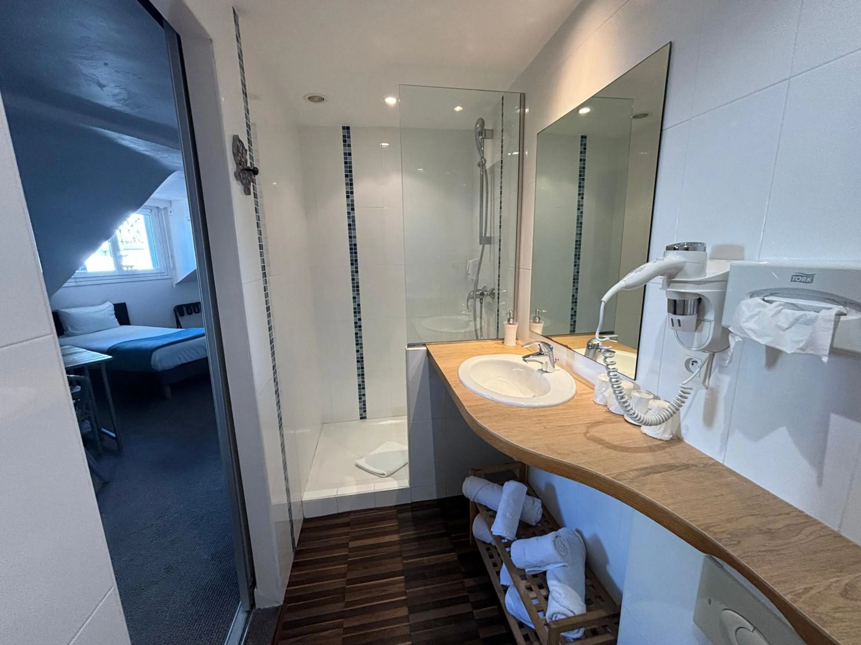 Bathroom in Mosaikhotel