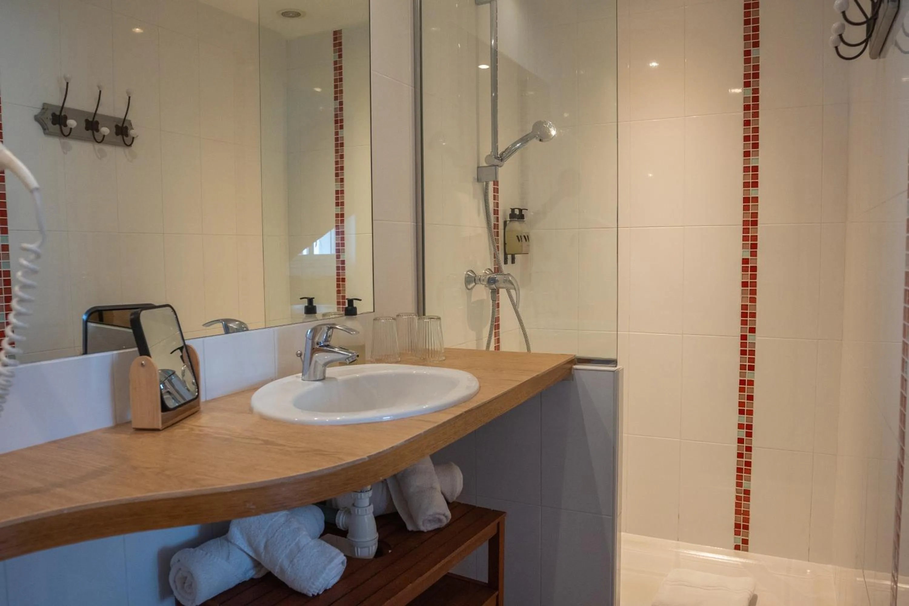 Bathroom in Mosaikhotel