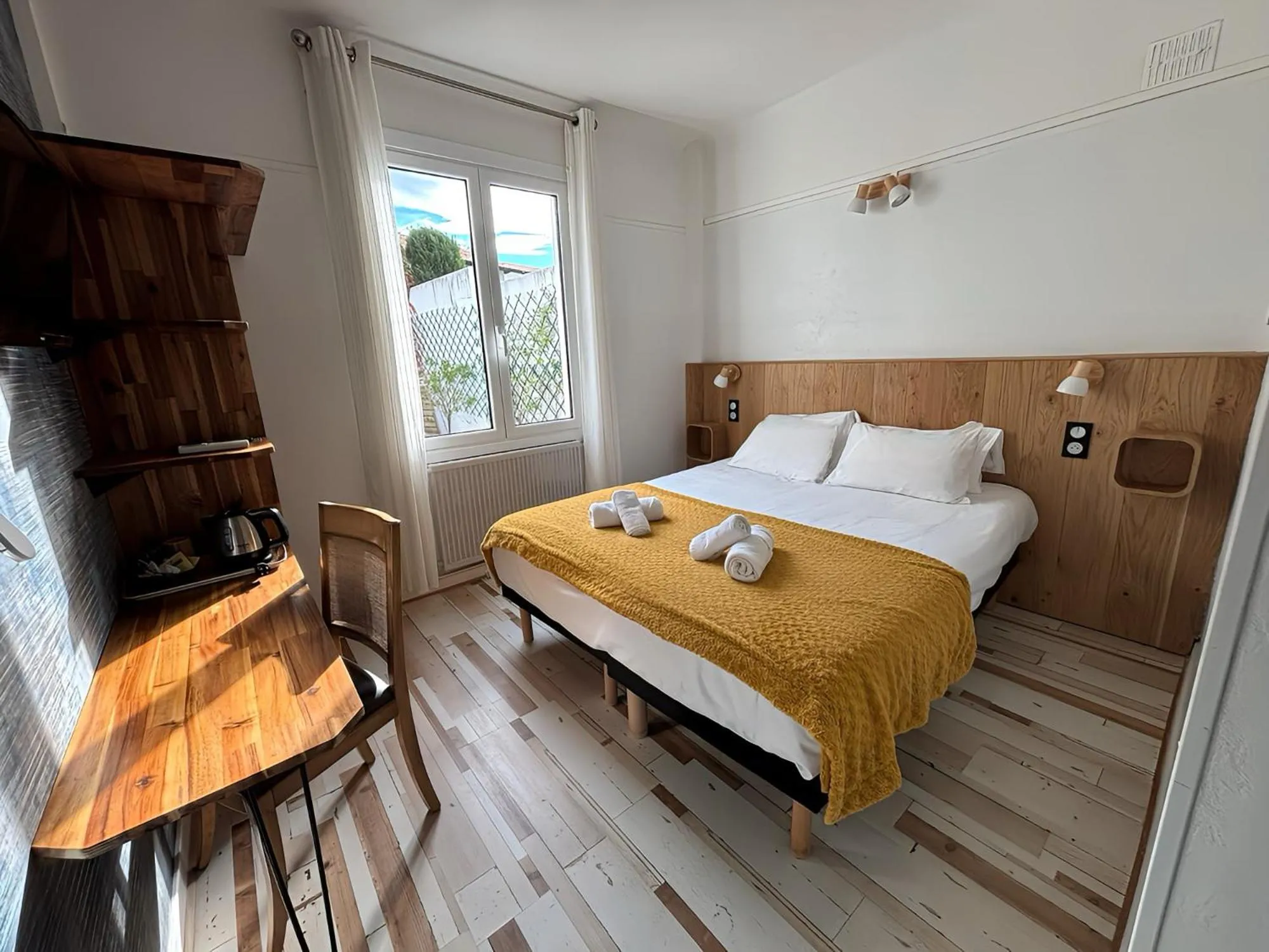 Bedroom, Bed in Mosaikhotel