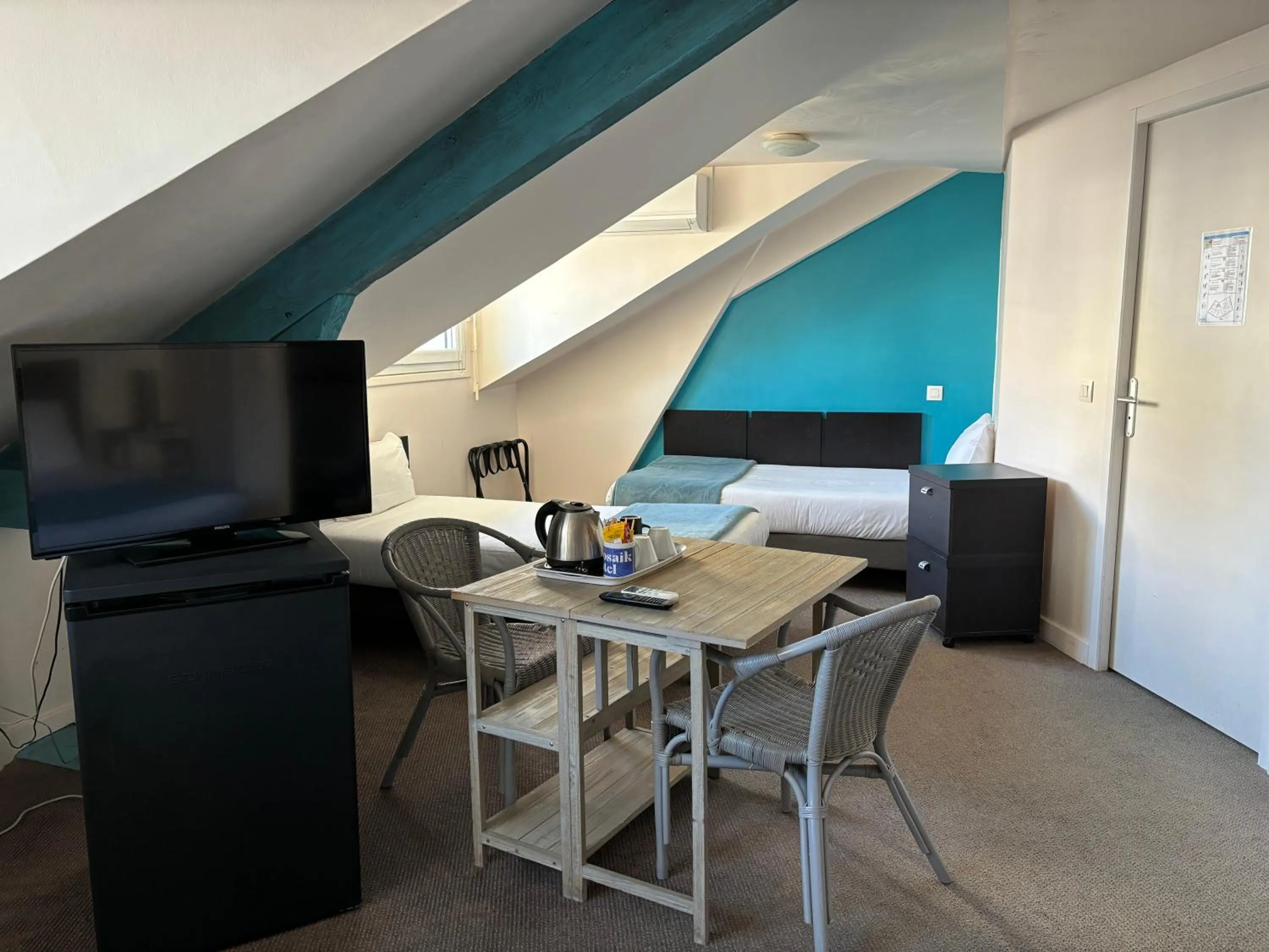 Bedroom in Mosaikhotel