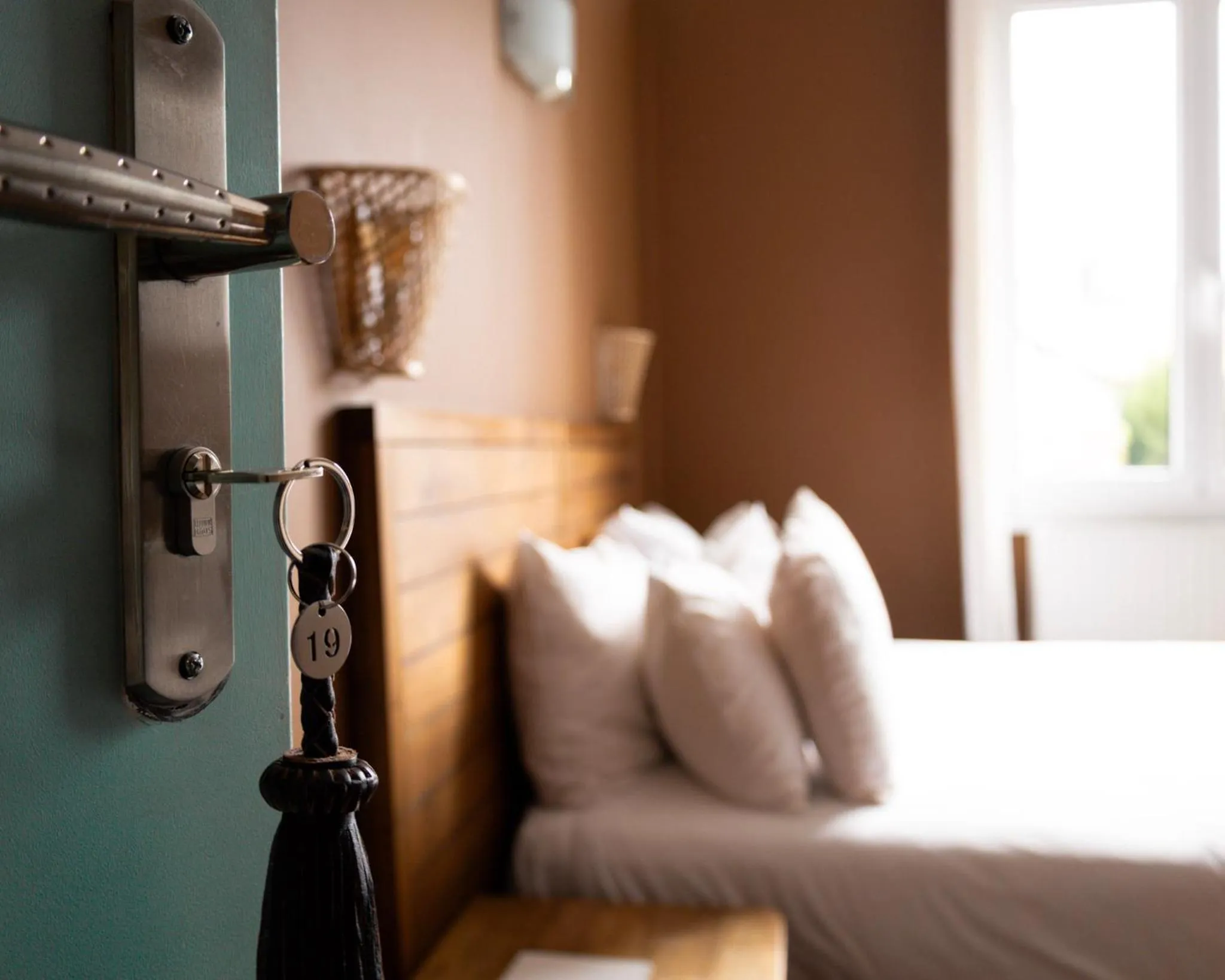 Bedroom, Bed in Mosaik hotel