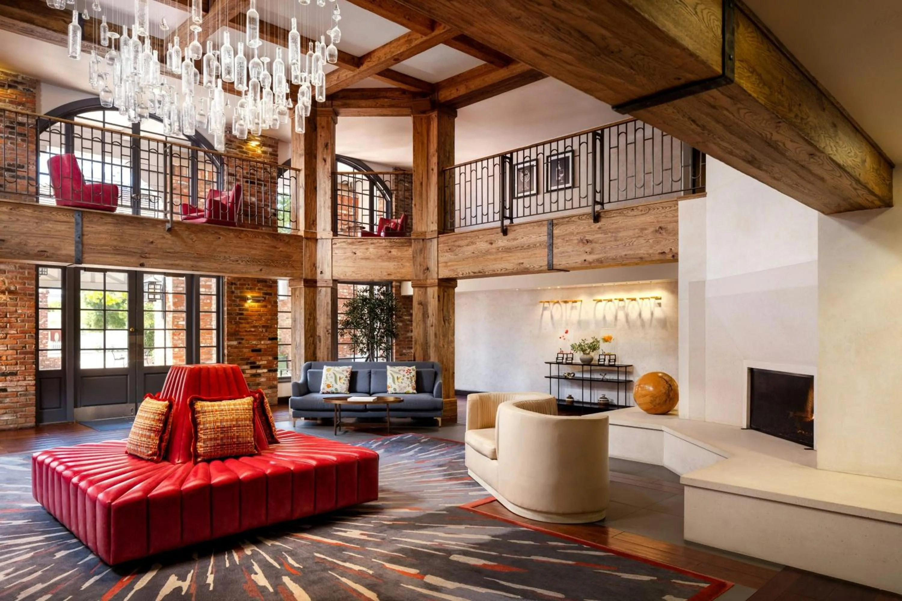 Lobby or reception in Corque Hotel, Solvang, A Tribute Portfolio Hotel