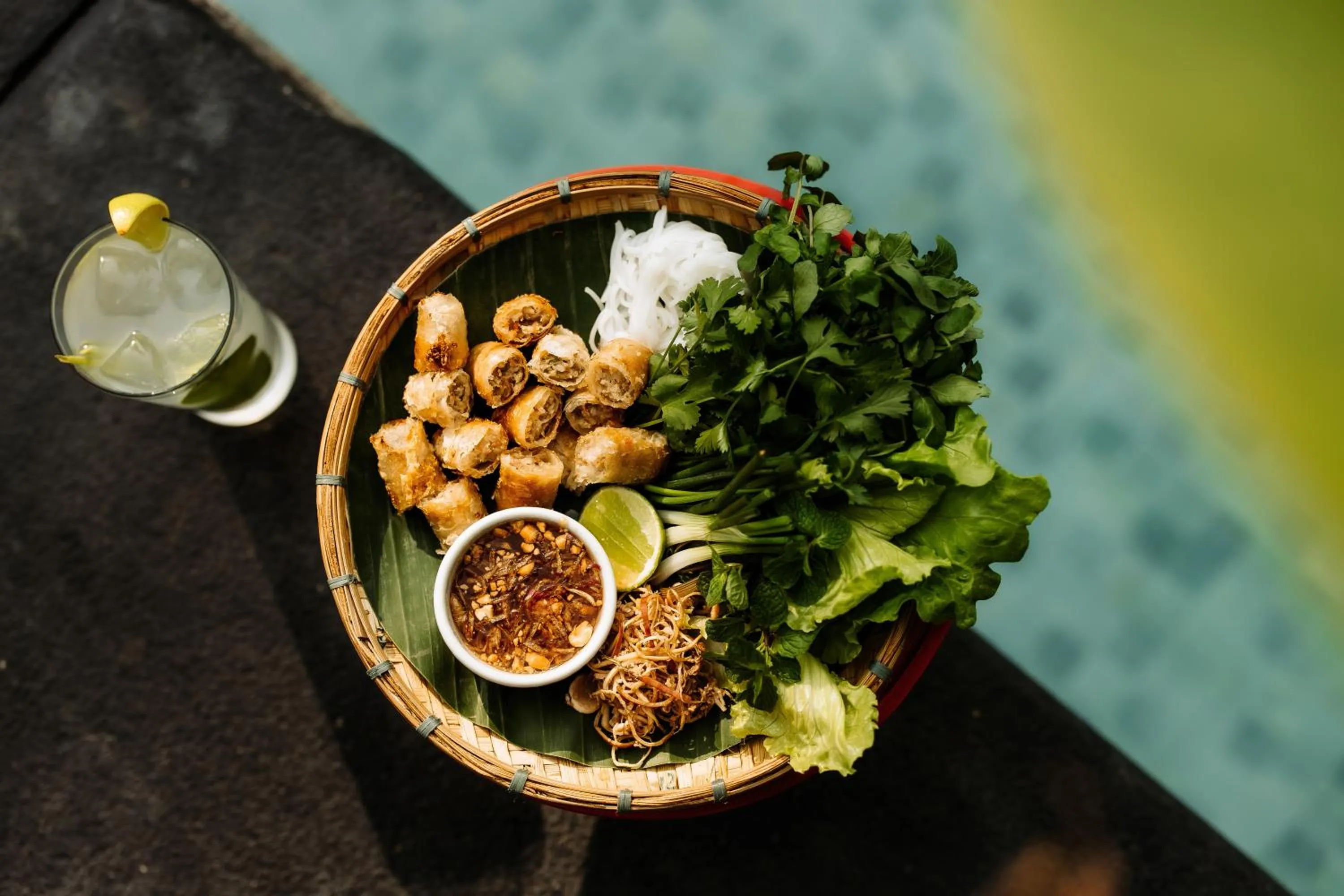 Food and drinks in Souphattra Hotel Luang Prabang