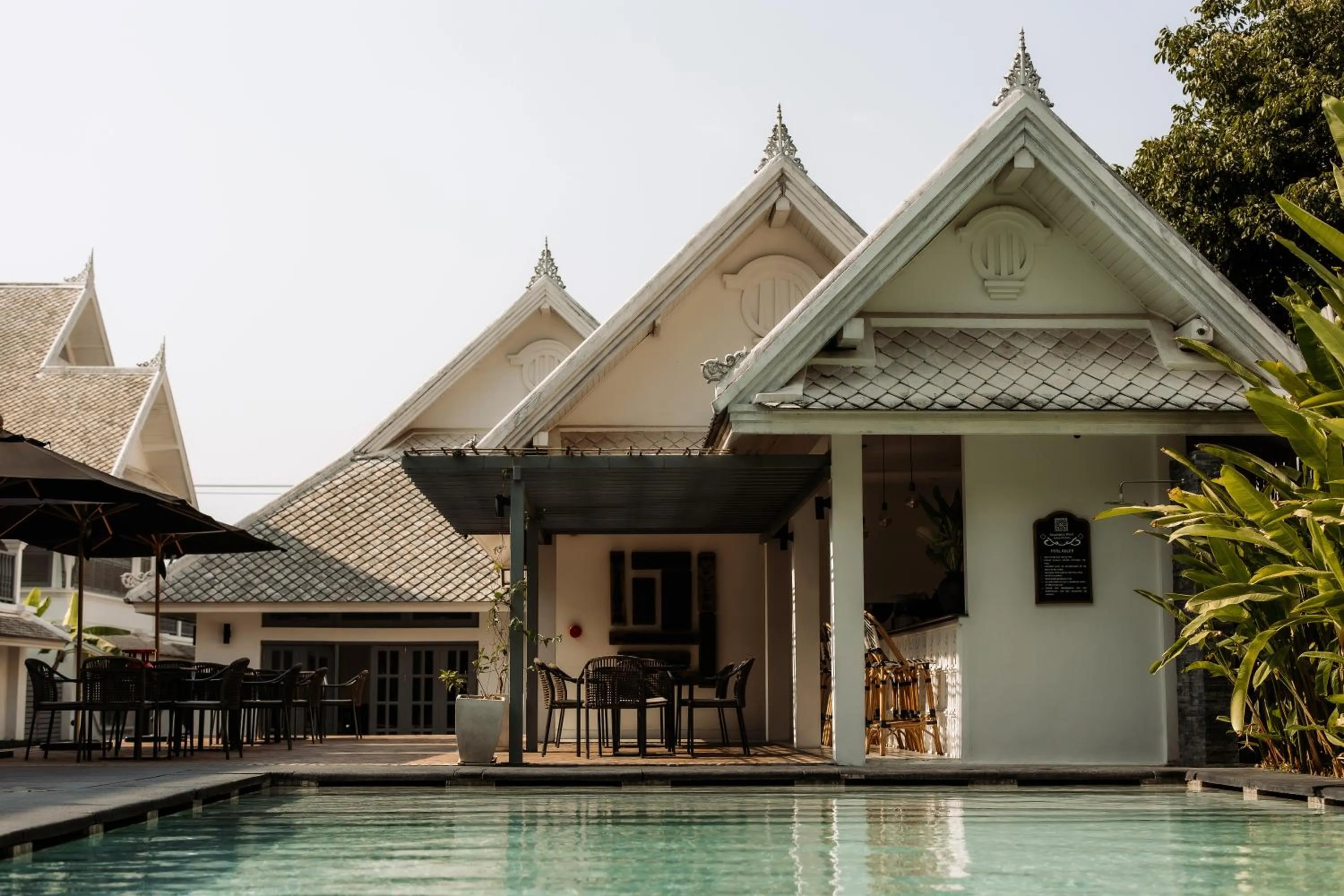 Property building in Souphattra Hotel Luang Prabang