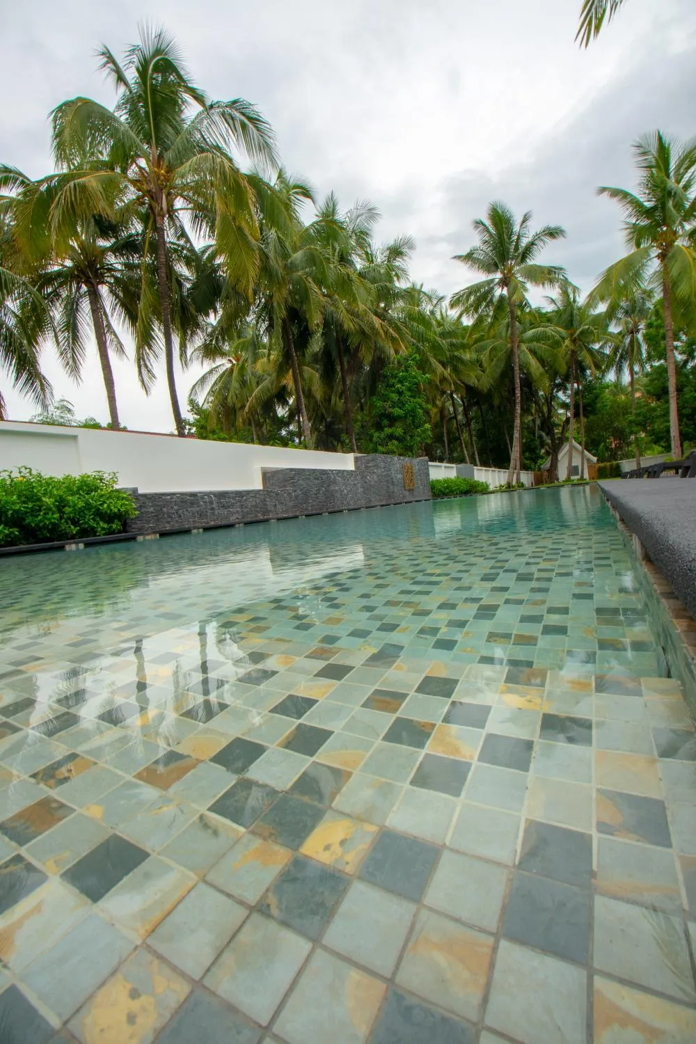 Swimming pool in Souphattra Hotel Luang Prabang