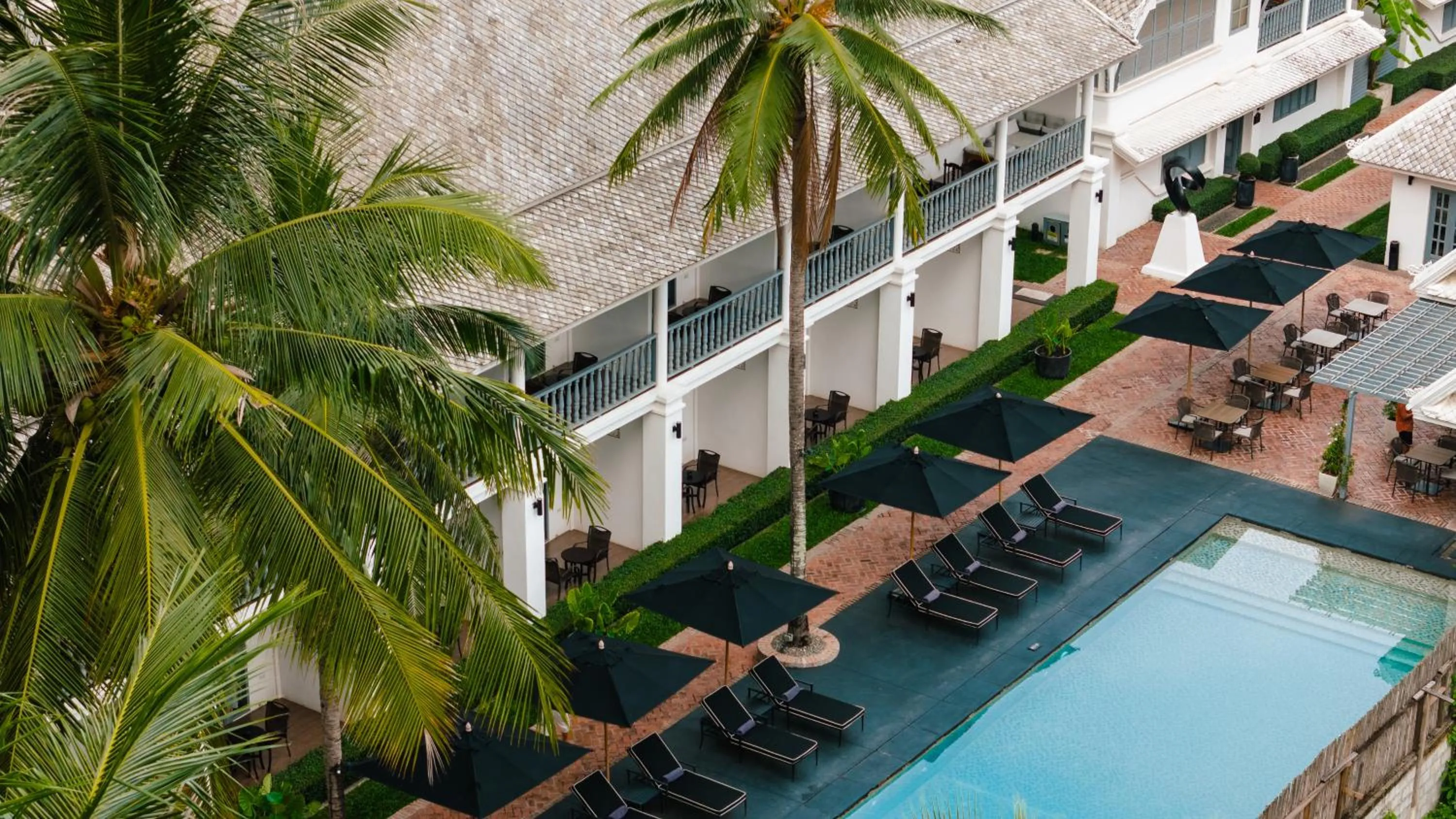 Property building in Souphattra Hotel Luang Prabang