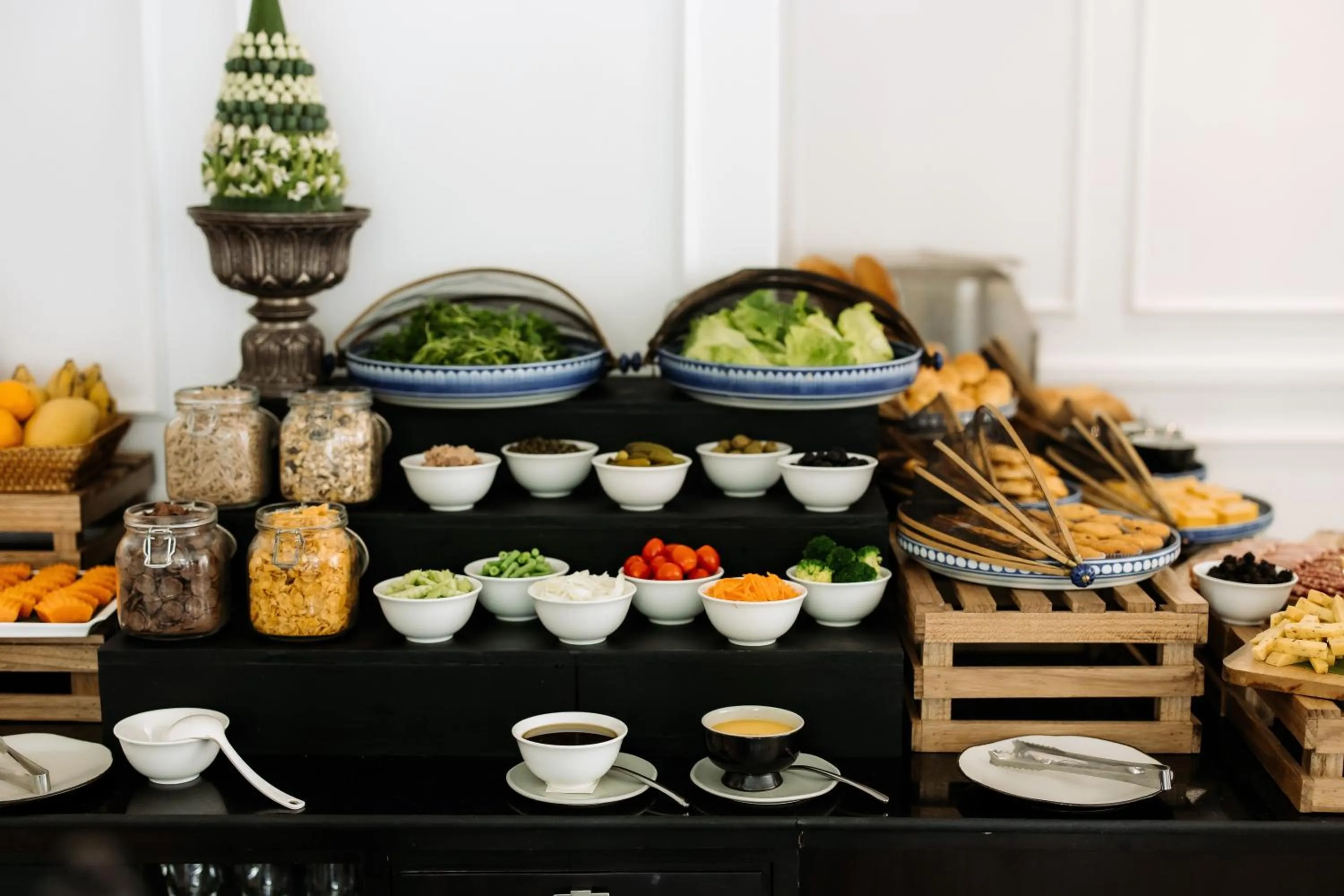 Food and drinks in Souphattra Hotel Luang Prabang