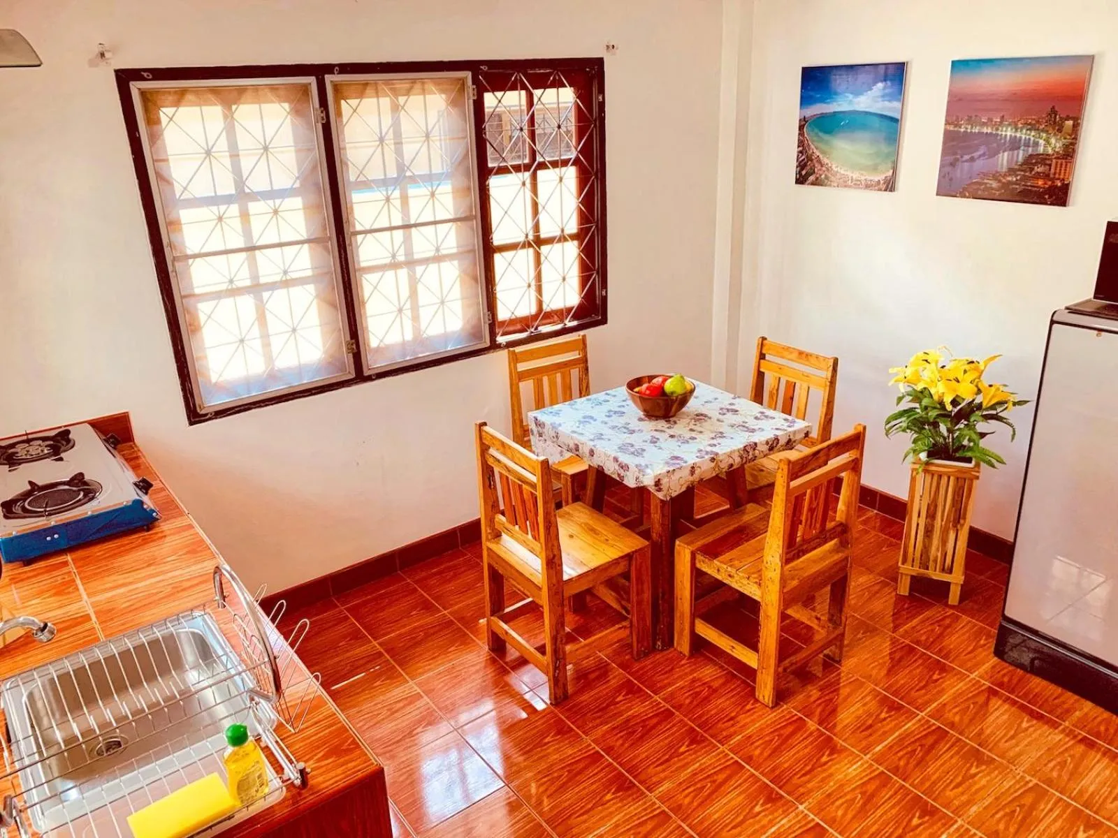 Kitchen or kitchenette in Thai Orange Villas