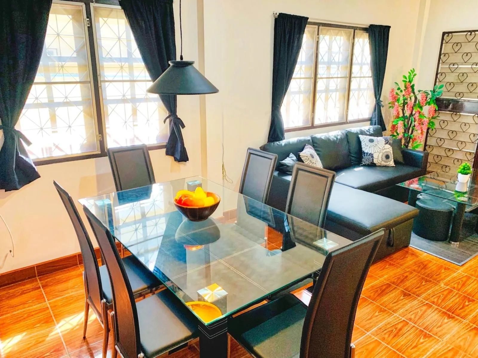 Living room in Thai Orange Villas