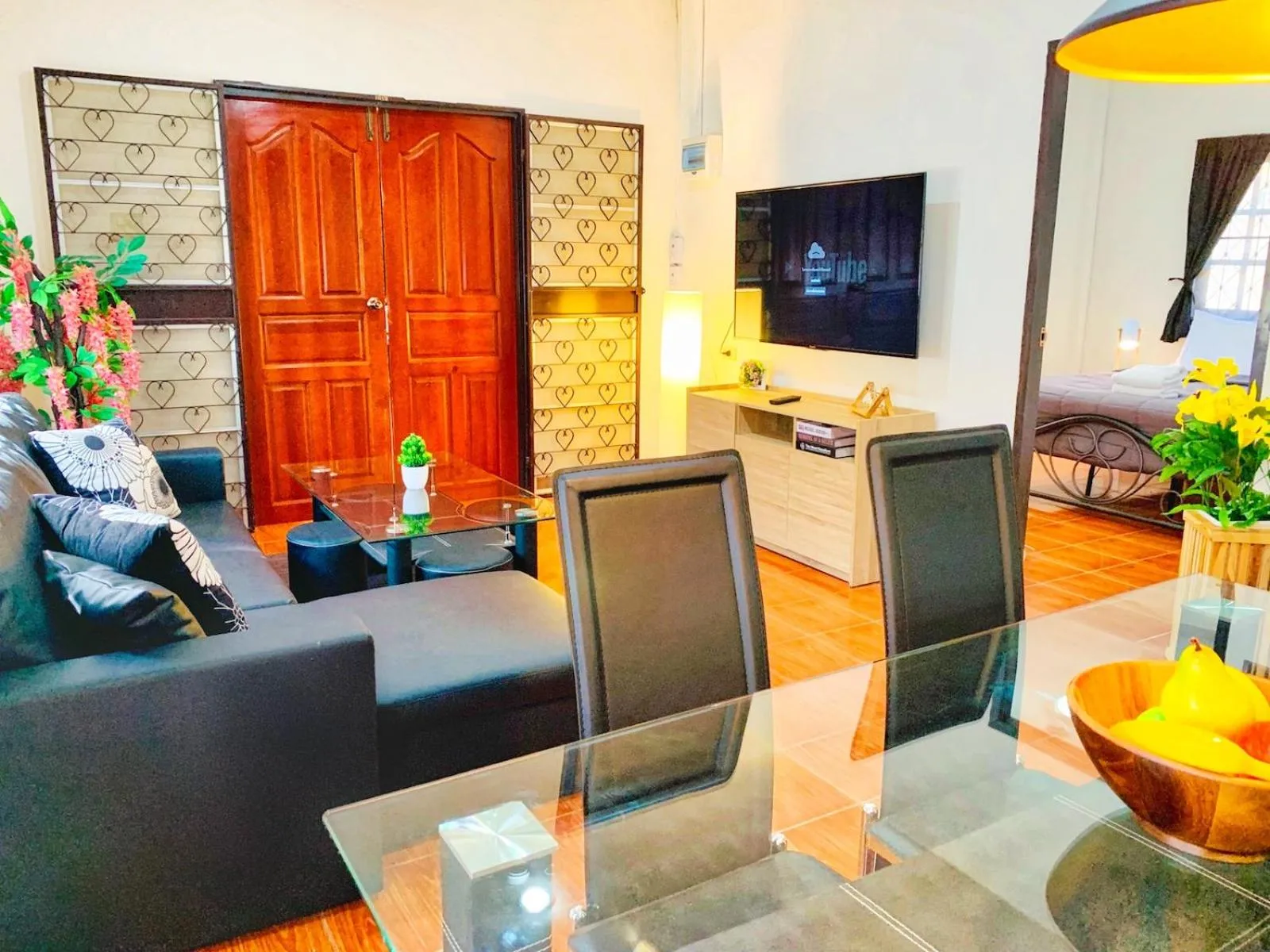 Living room in Thai Orange Villas