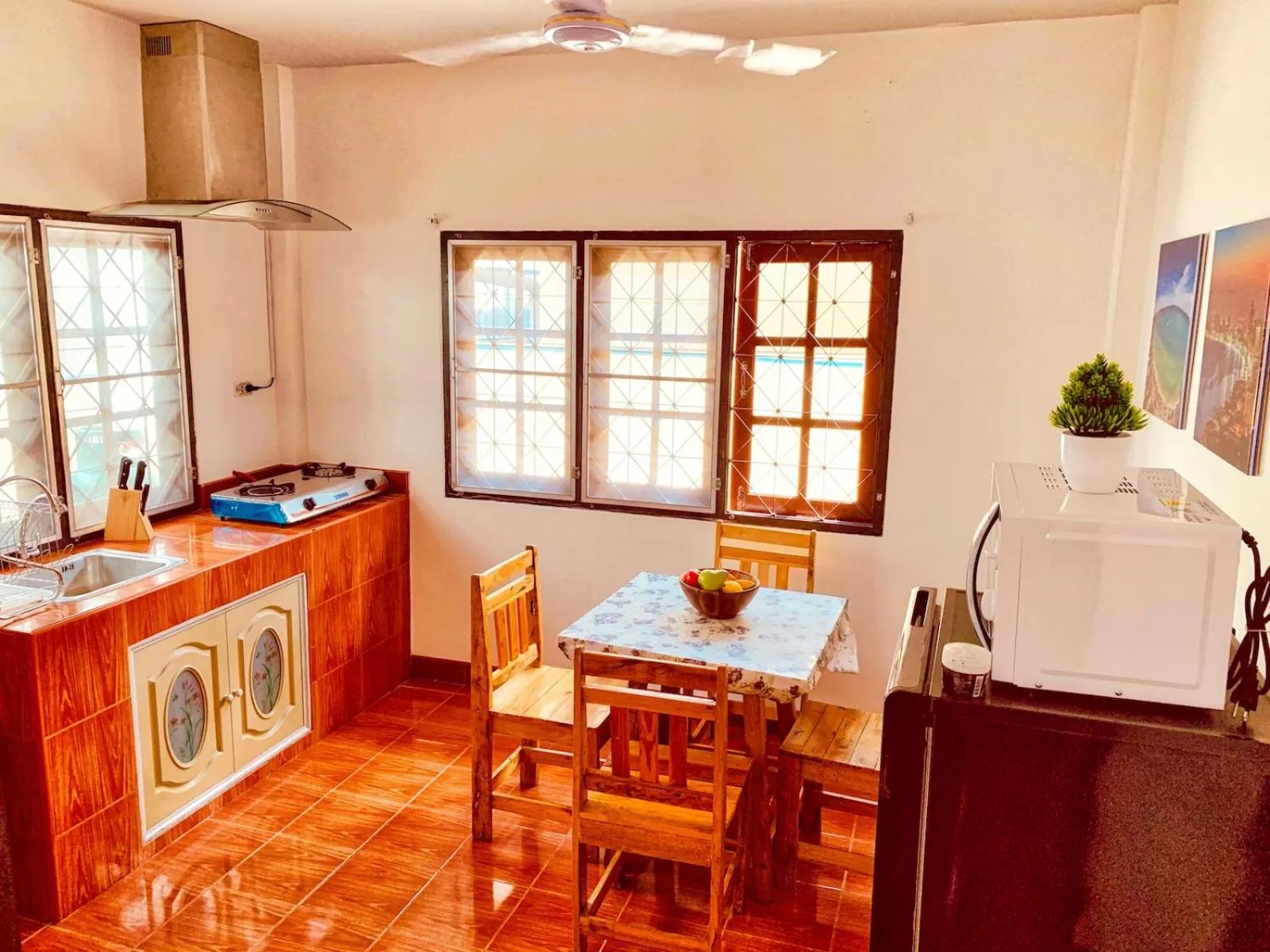 Kitchen or kitchenette in Thai Orange Villas