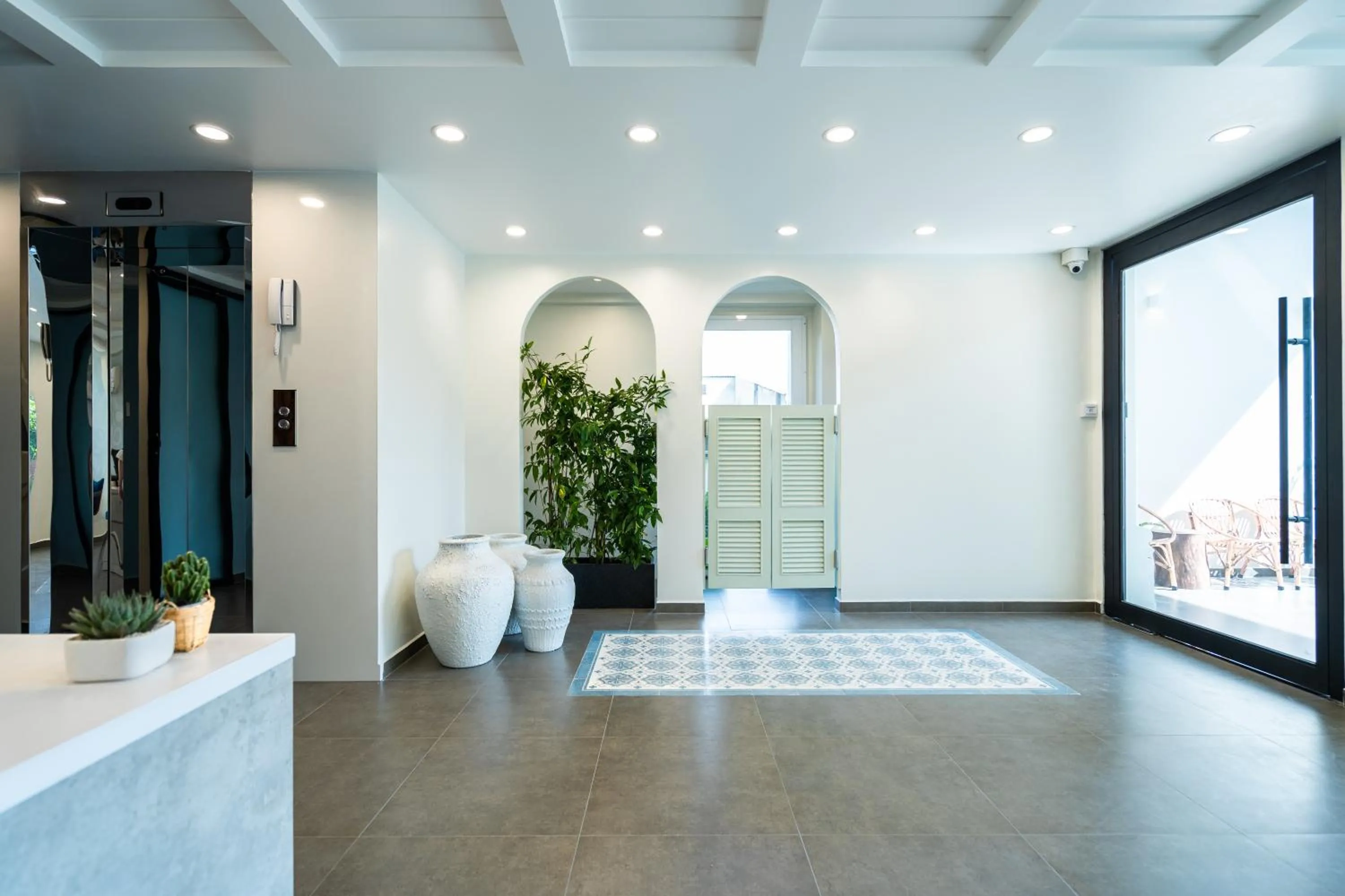 Lobby or reception in Mecozy Apartel