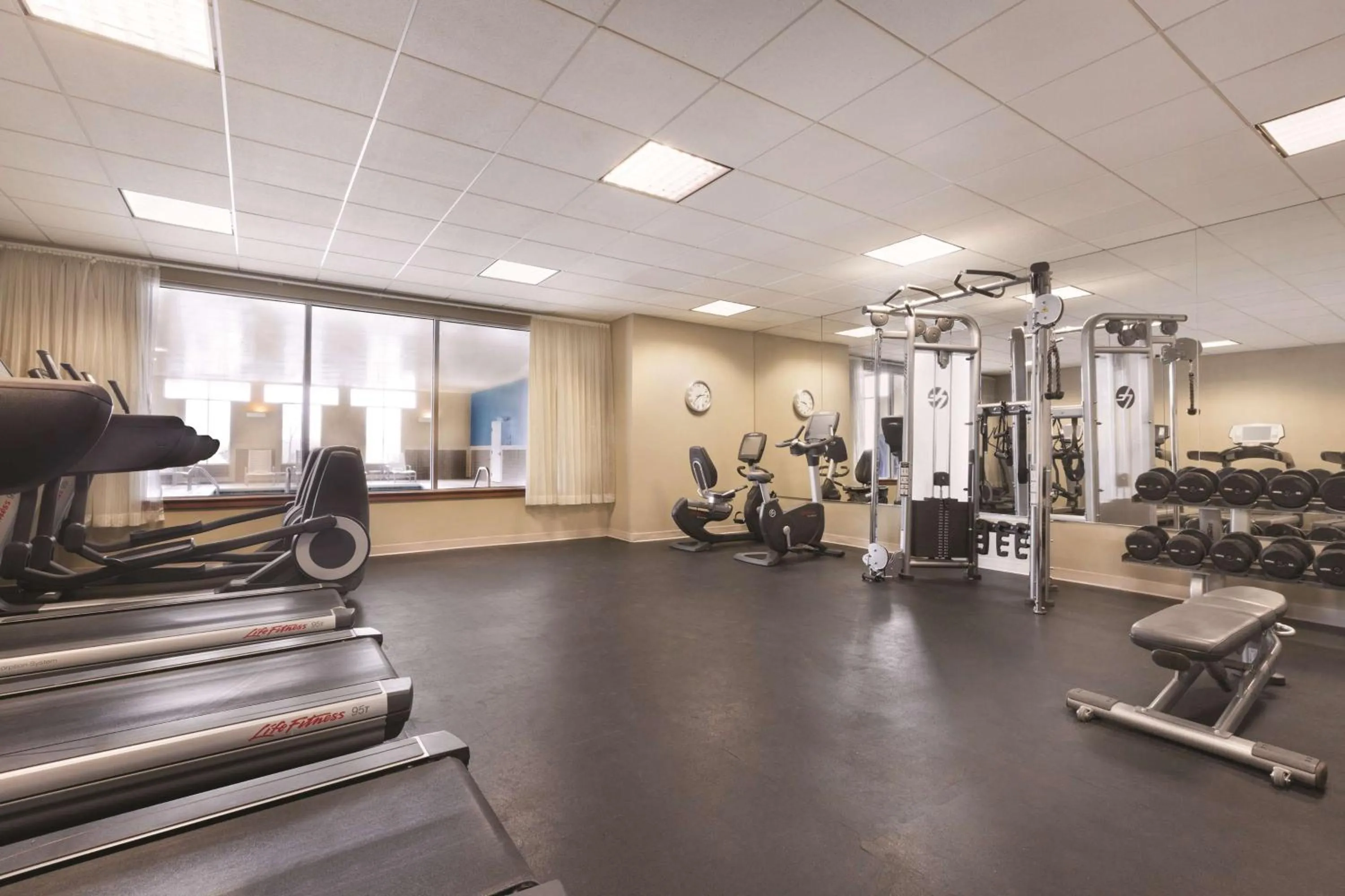 Fitness centre/facilities in Hyatt House Denver Airport