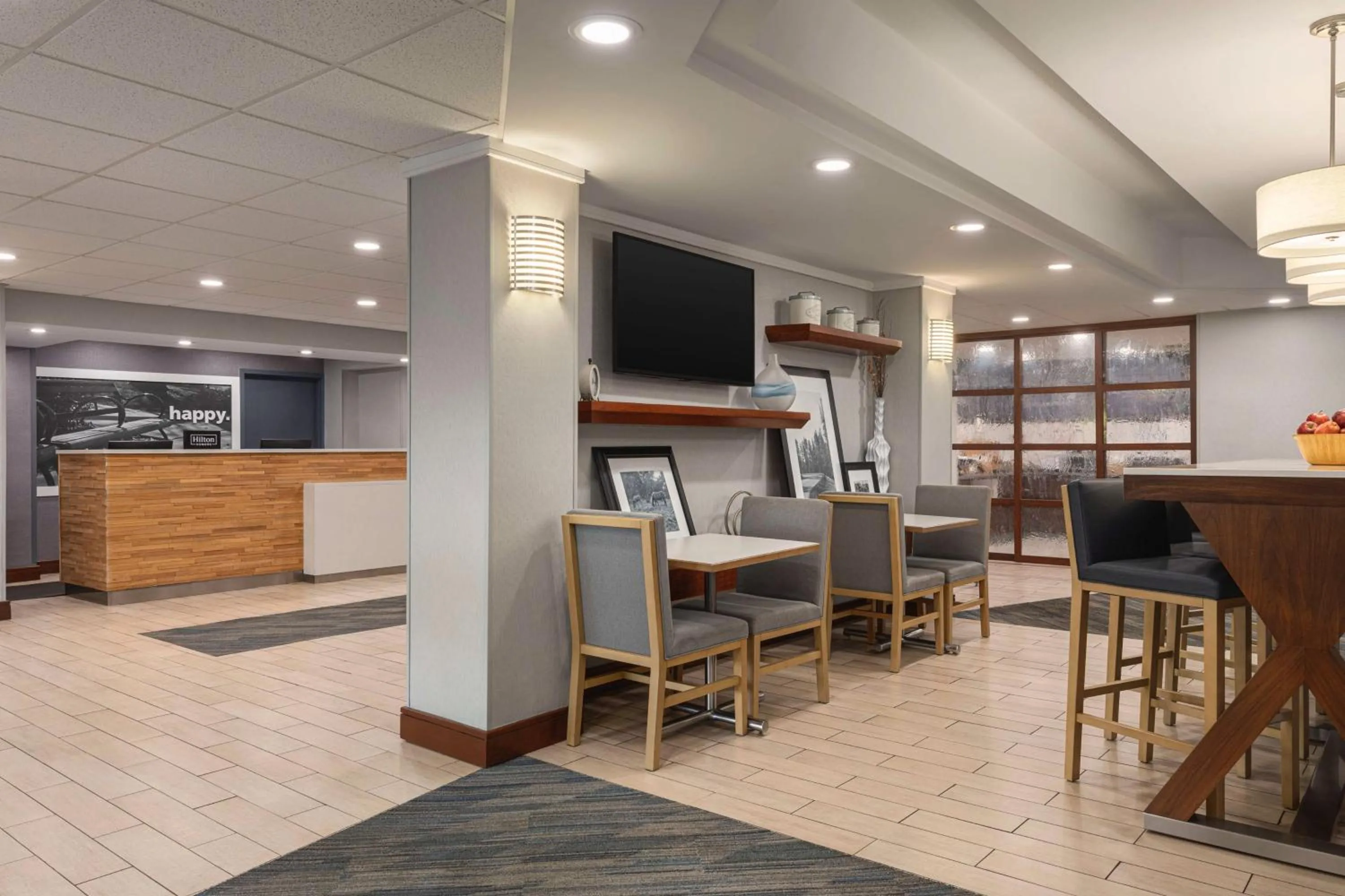 Lobby or reception in Hampton Inn Charlottesville